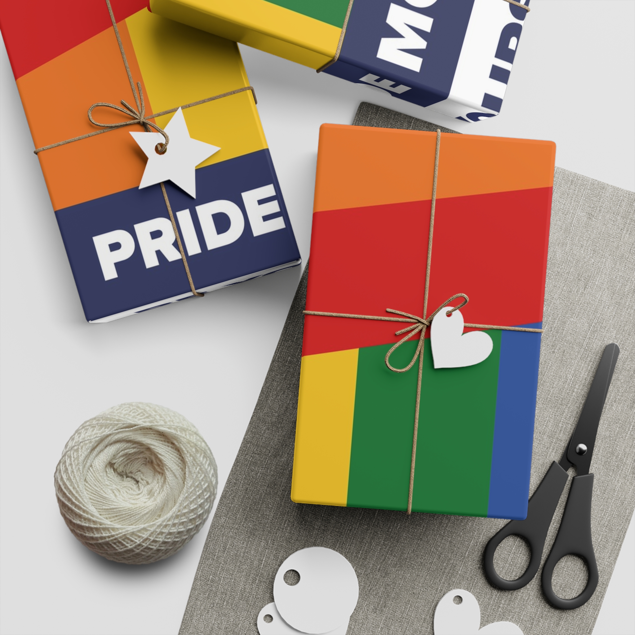 Lgbt Pride Month June Lesbian Gay Bisexual Transgender Lgbtq Flag Rainbow Vector(2)2 Gift Wrapping Paper Sheets 1pc - Image 5