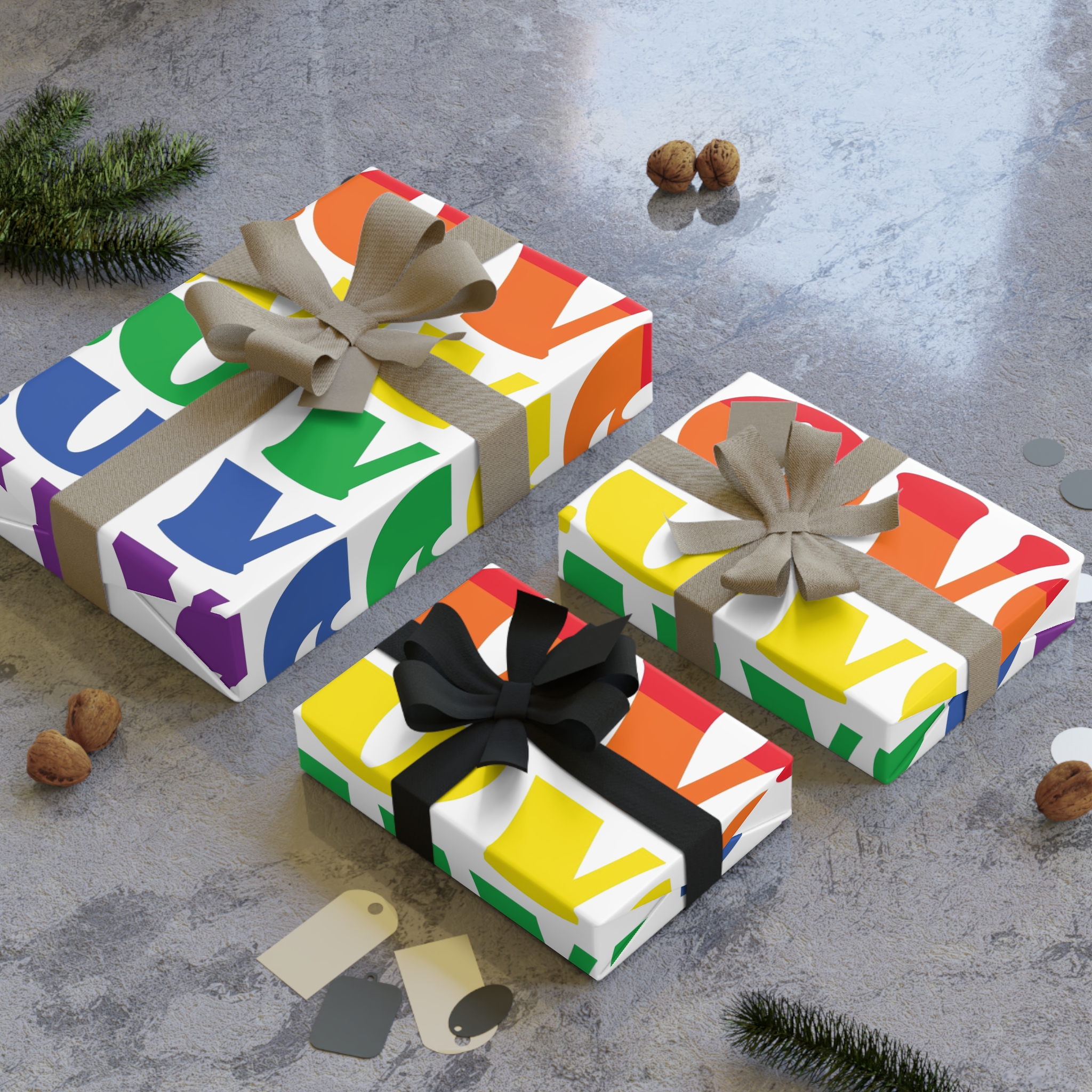 Gay Pride Svg Design (1) Gift Wrapping Paper Rolls 1pc - Image 4
