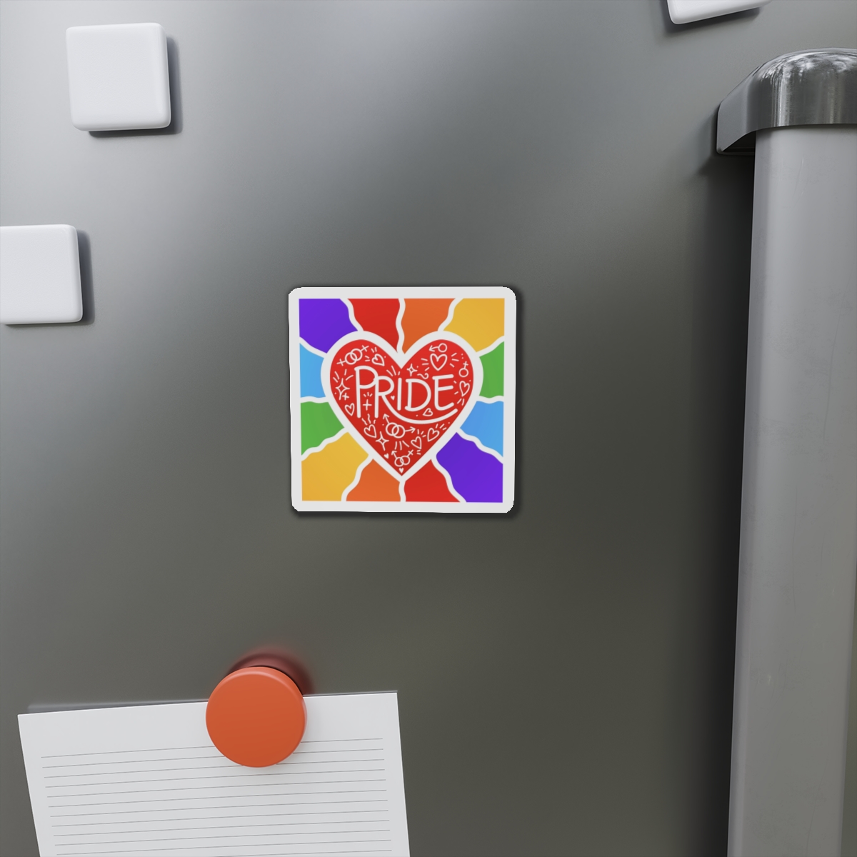 Pride Day Concept Illustration Die Cut Magnets - Image 5