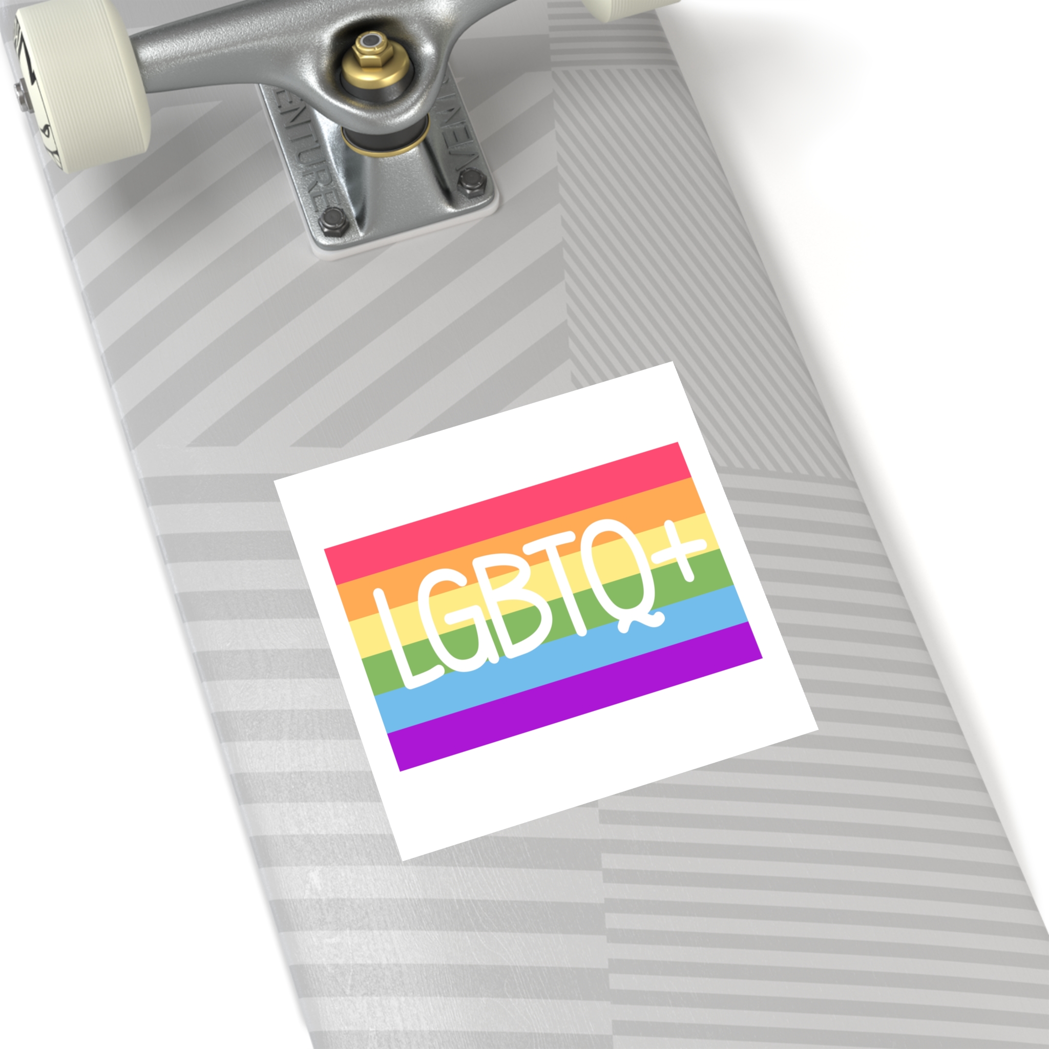 Pride Concept Background Lgbtq Pride Laminate Stickers Square - Image 40