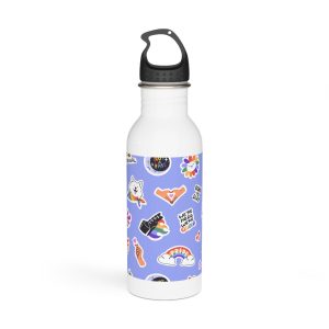 Lesbian Pride Design 20D8B6 Stainless Steel Water Bottle