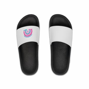 Pregnancy Infant Loss Awareness Tshirt Design Mens Slide Sandals