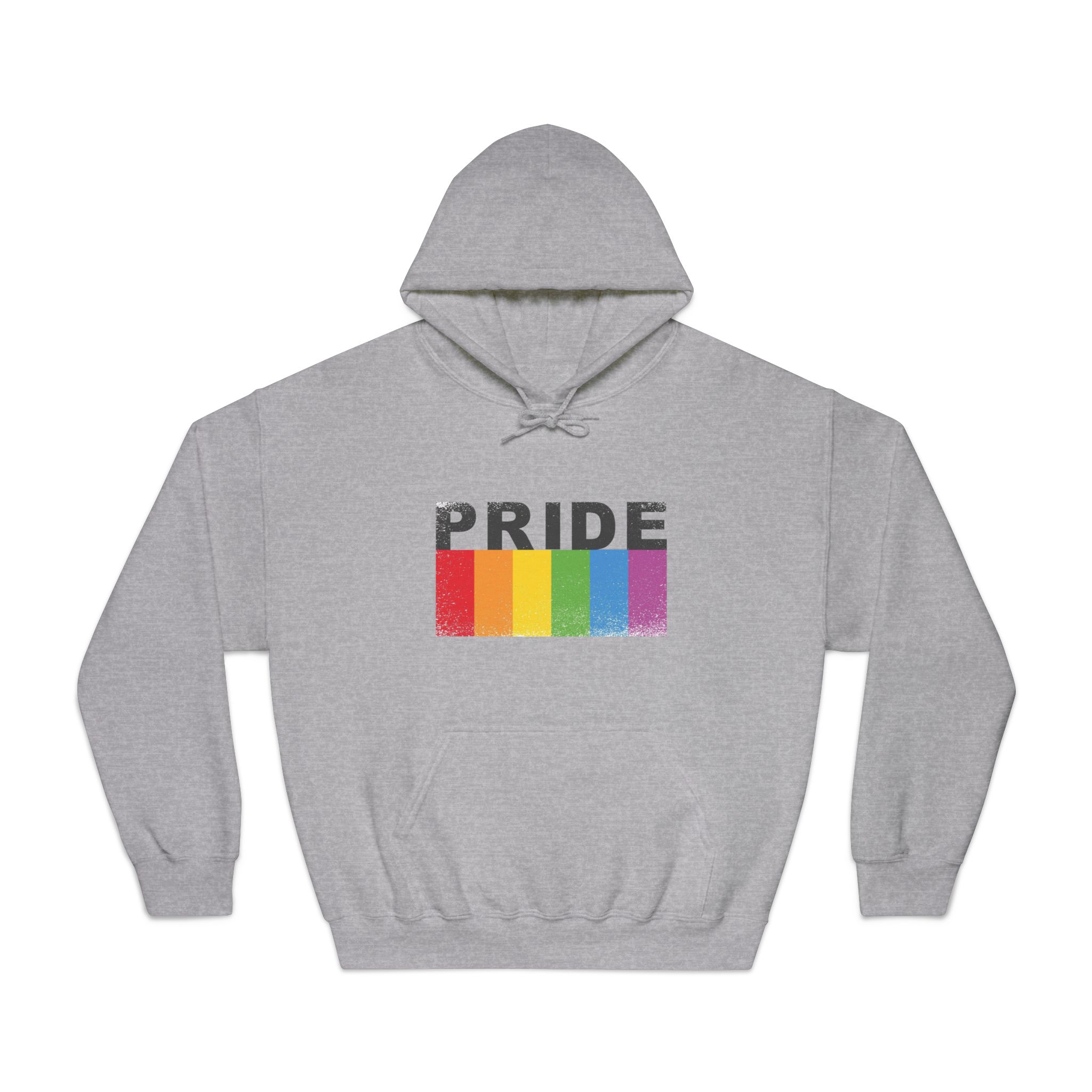 Pride Banner Unisex Dryblend Hooded Sweatshirt - Image 13