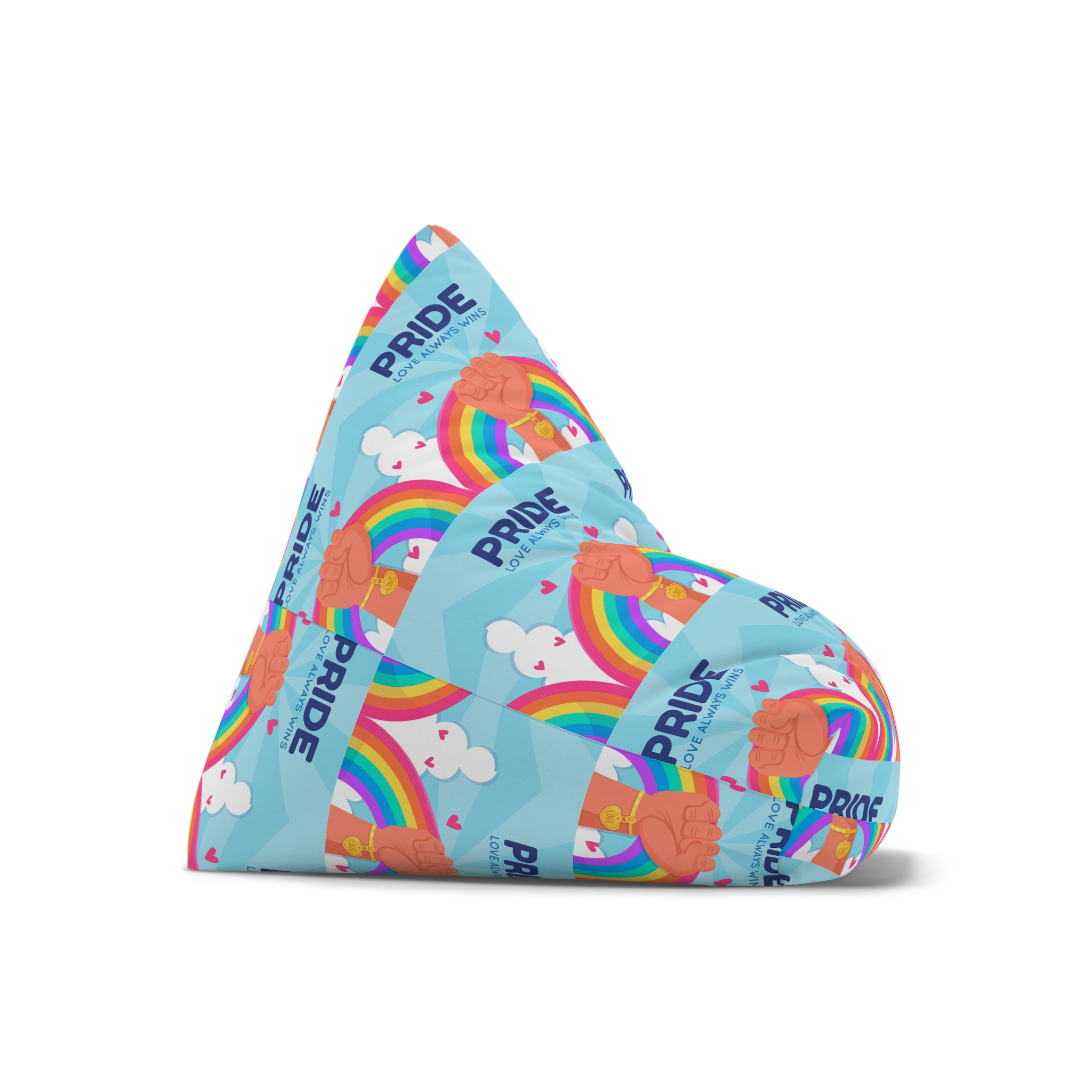 Pride Day Concept Bean Bag Chair Cover - Image 7