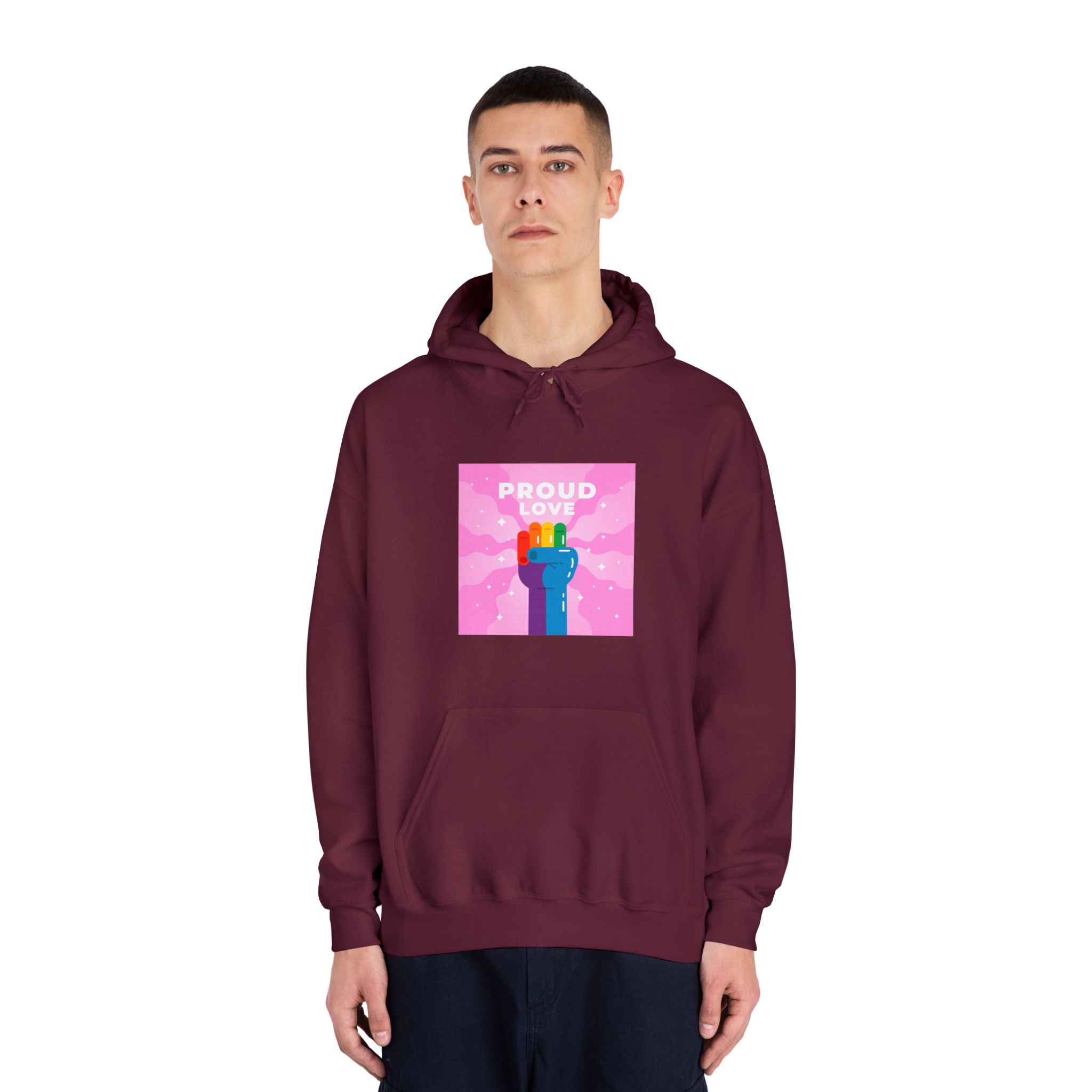 Pride Day Concept(4) Unisex Dryblend Hooded Sweatshirt - Image 19