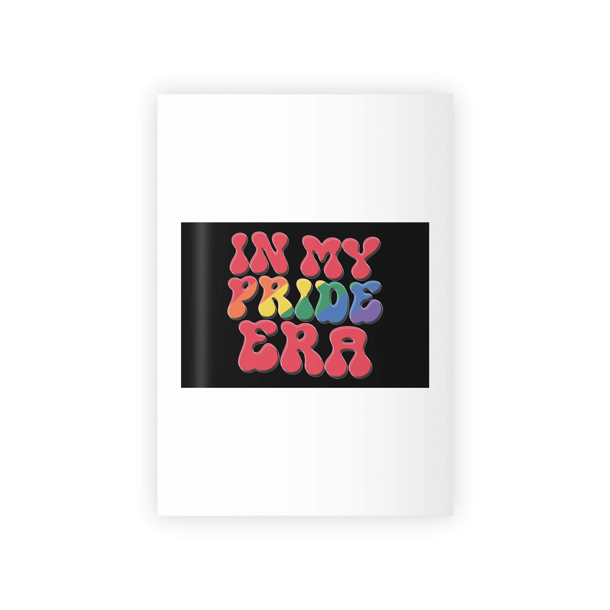 Word I My Rainbow Gift Wrapping Paper Rolls 1pc