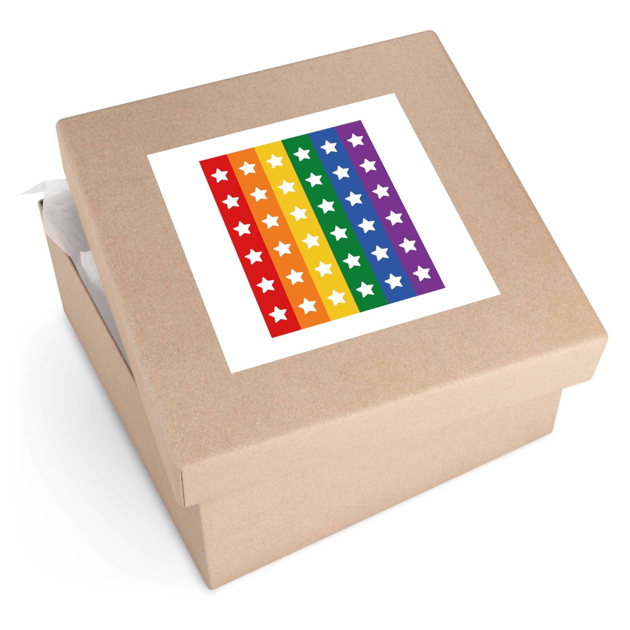 Lgbt Pride Month June Lesbian Gay Bisexual Transgender Lgbtq Flag Rainbow Vector(3) (1) Laminate Stickers Square - Image 63