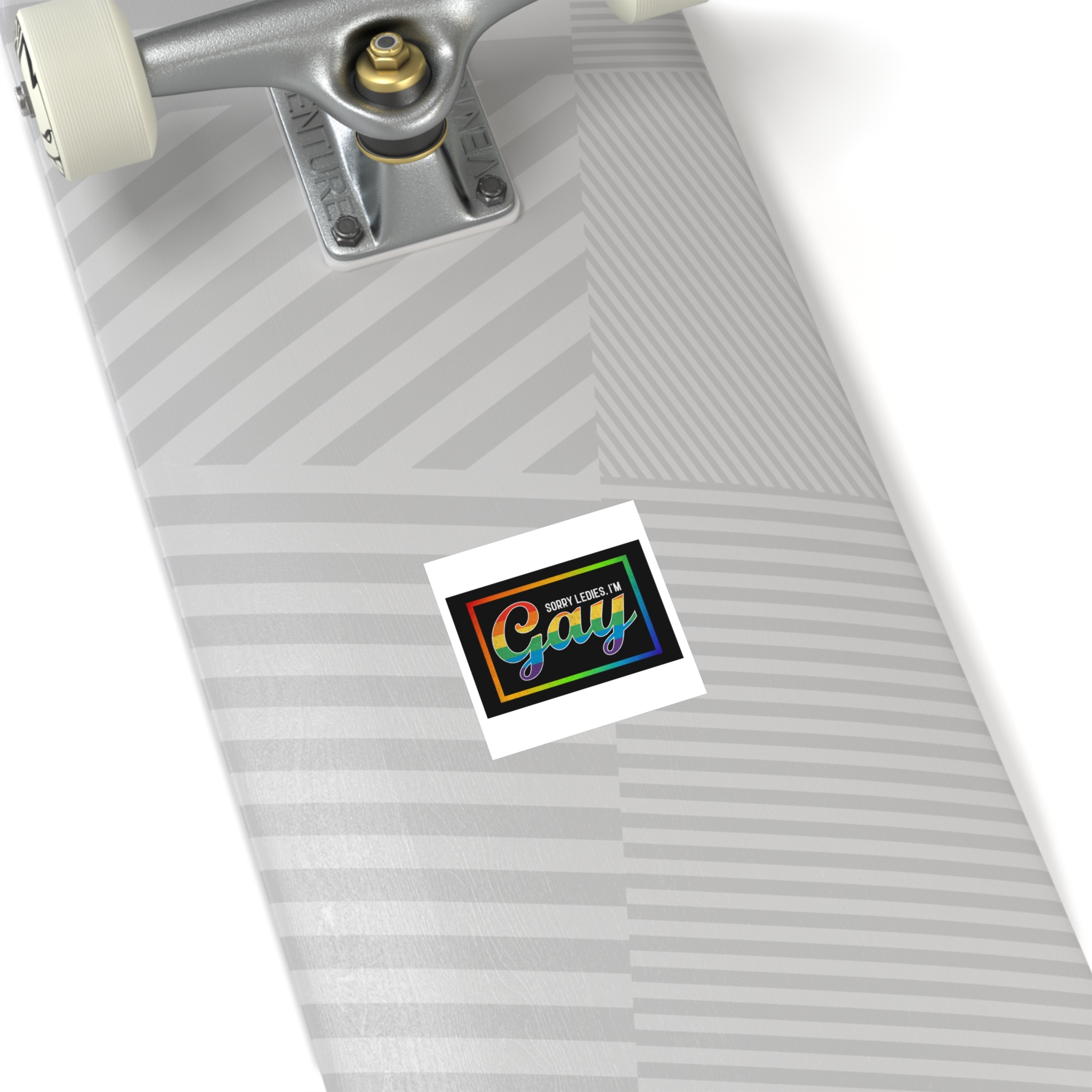 Pride Gay Rainbow Typography Vector Premium T Shirt(3) Laminate Stickers Square - Image 68