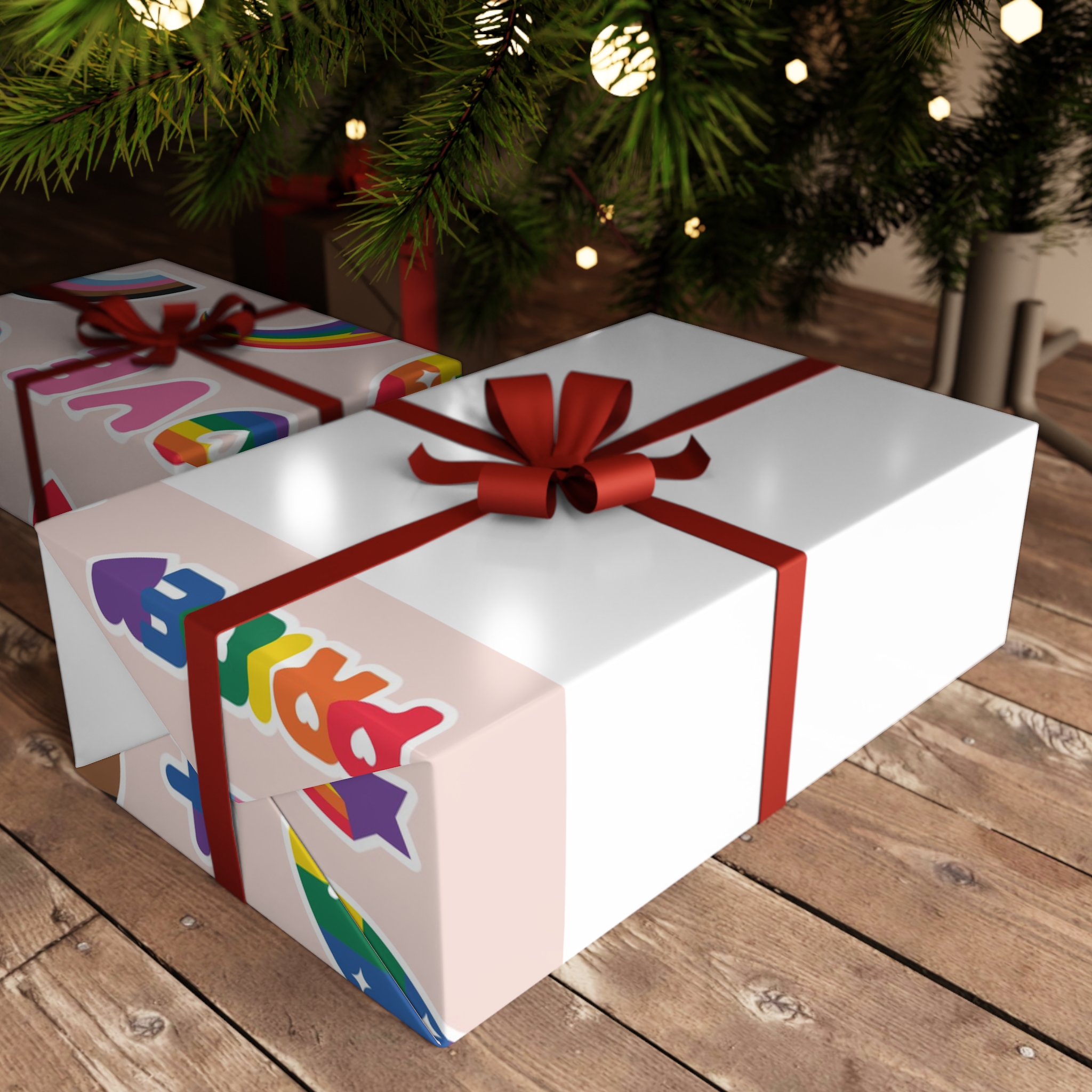 Lesbian Pride Design 050ECB Gift Wrapping Paper Sheets 1pc - Image 6
