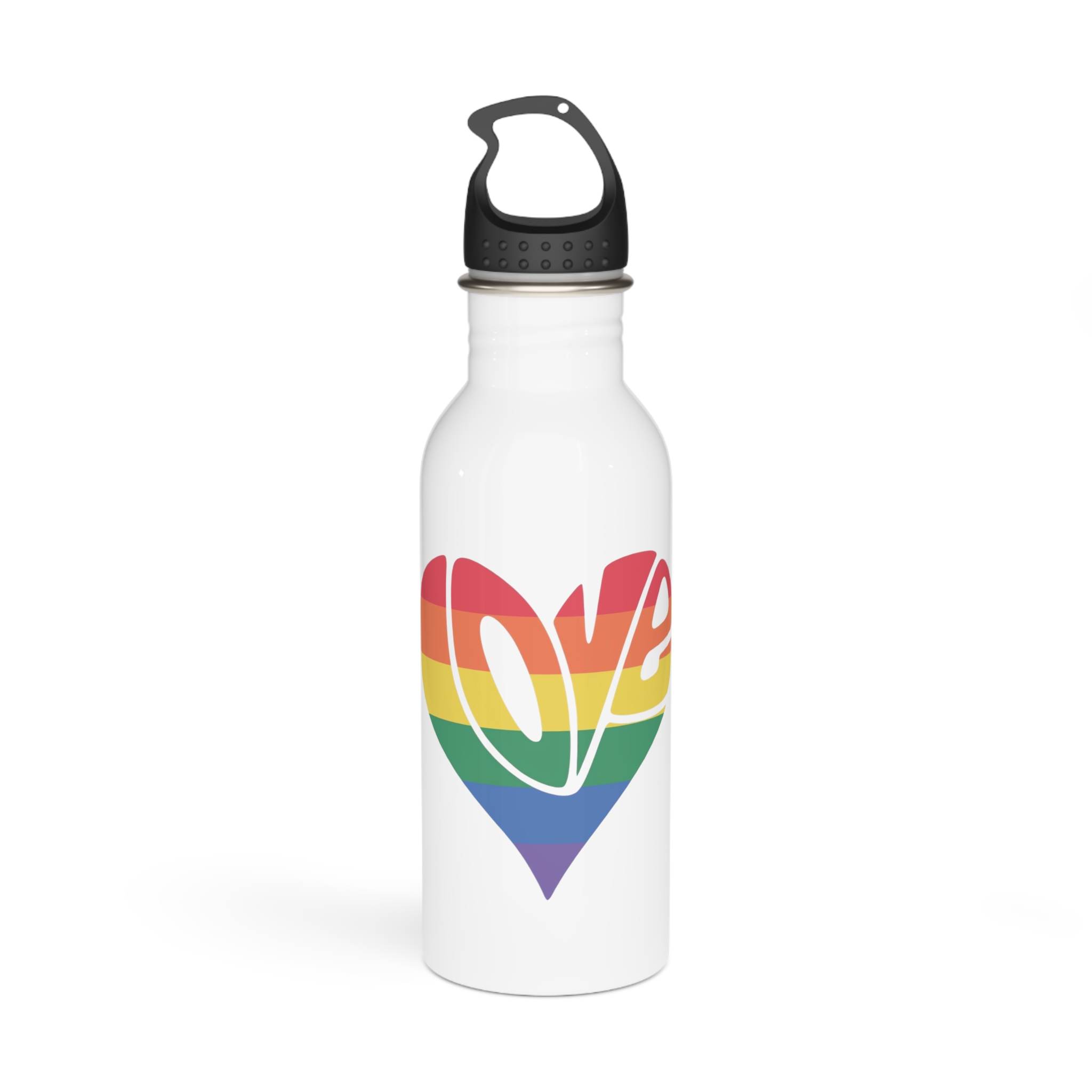 Pride Lgbt Gay Retro Tshirt Design Stainless Steel Water Bottle