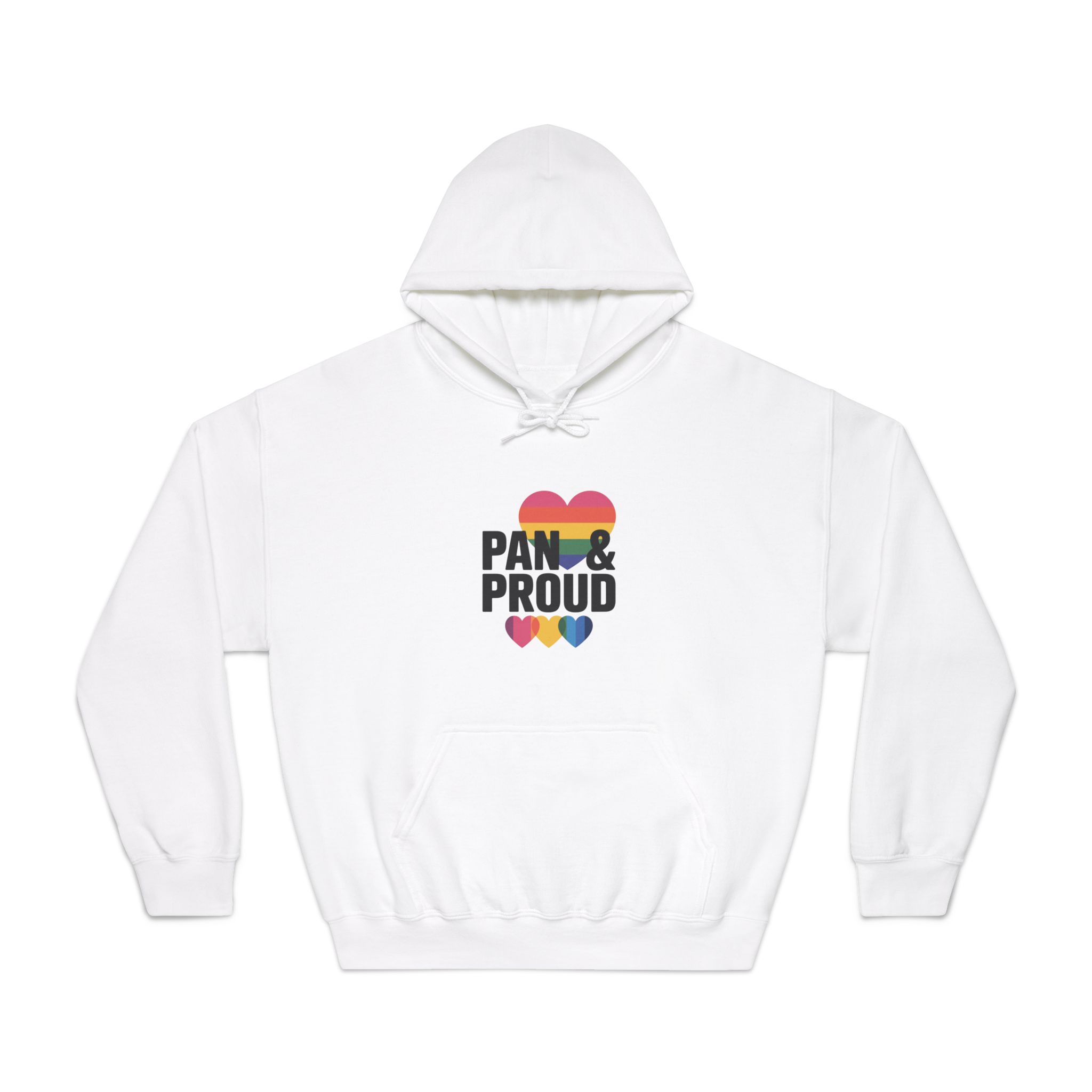 Pan Proud T Shirt Design Isolated White Background 2 Unisex Dryblend Hooded Sweatshirt