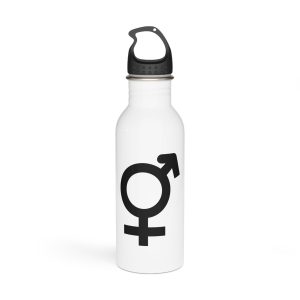 Combined Gender Symbol Diversity Identity Stainless Steel Water Bottle