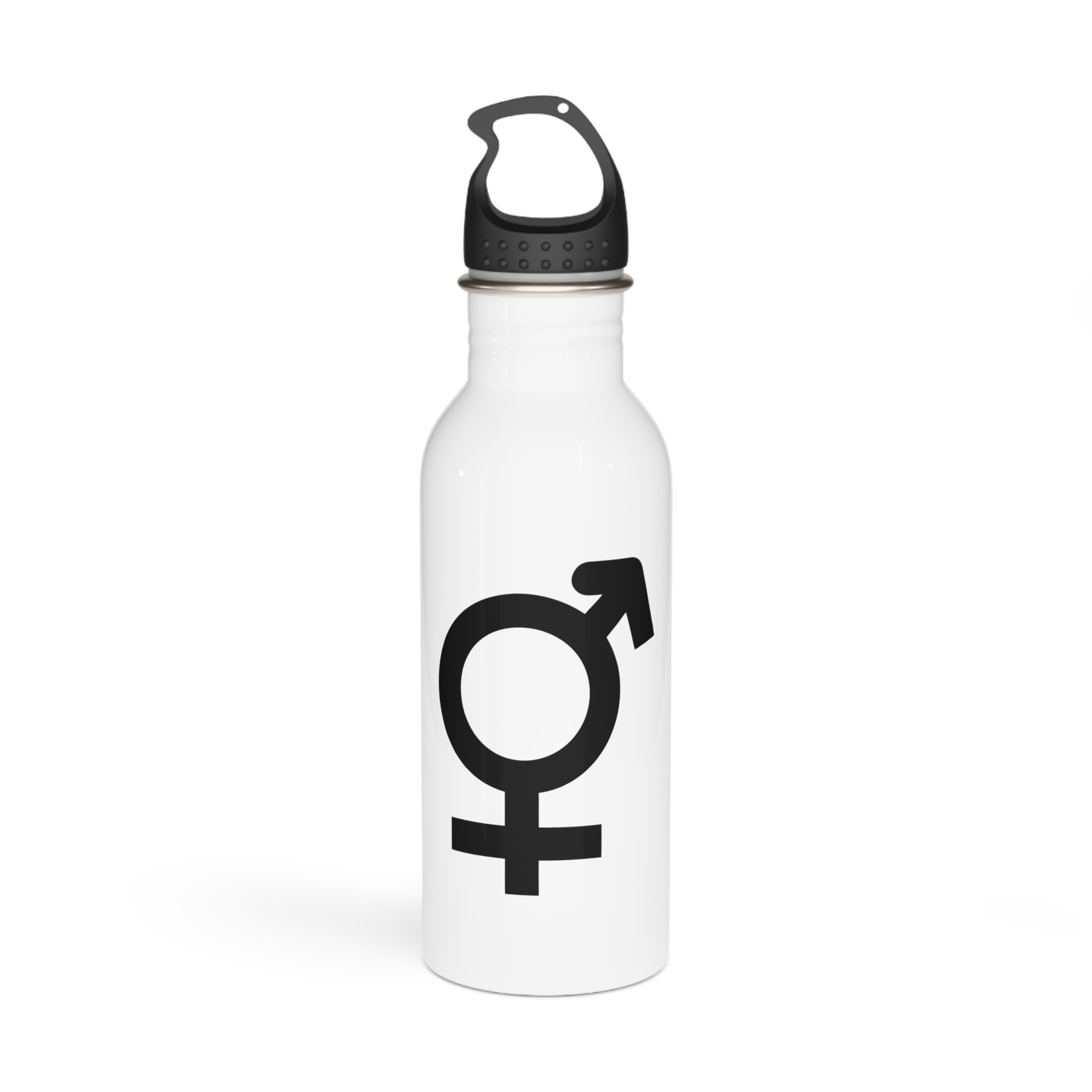 Combined Gender Symbol Diversity Identity Stainless Steel Water Bottle