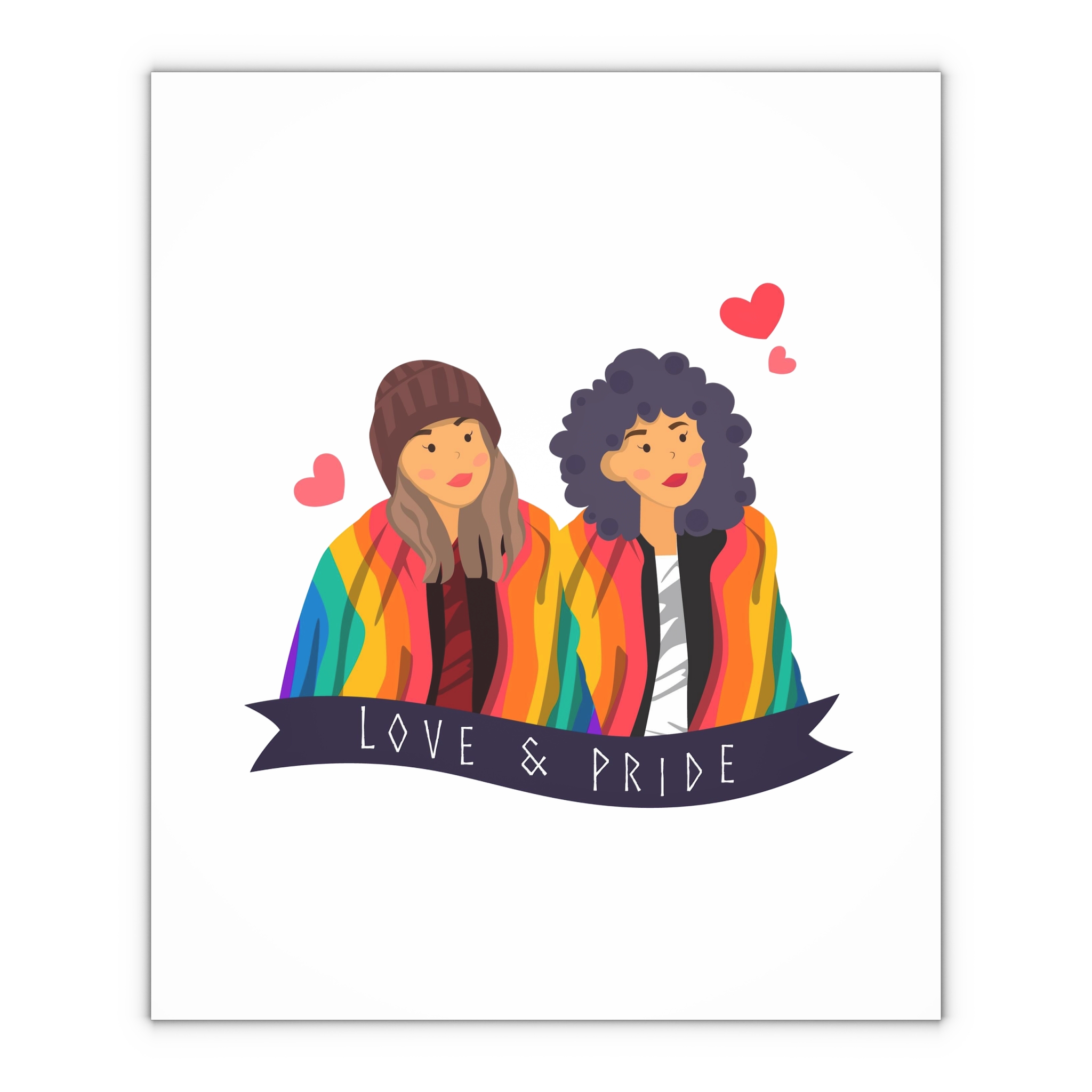 Social Media Lgbt Pride Day Template Love Pride Celebration Lgbt Pride Day Gift Wrapping Paper Sheets 1pc - Image 4