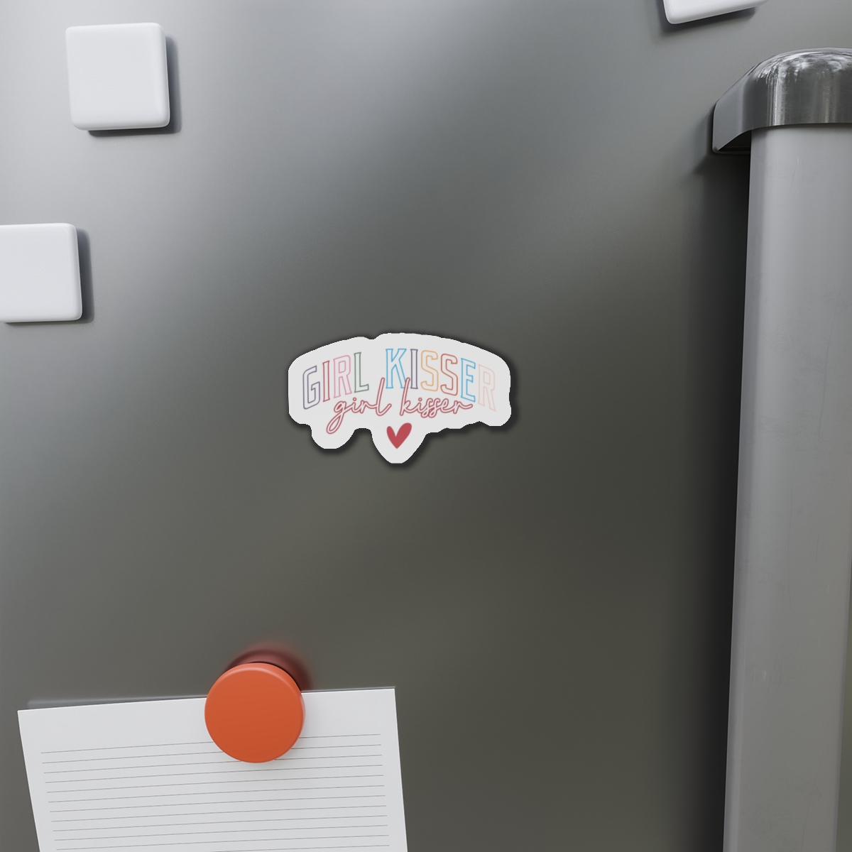 Girl Kisser Die Cut Magnets - Image 8