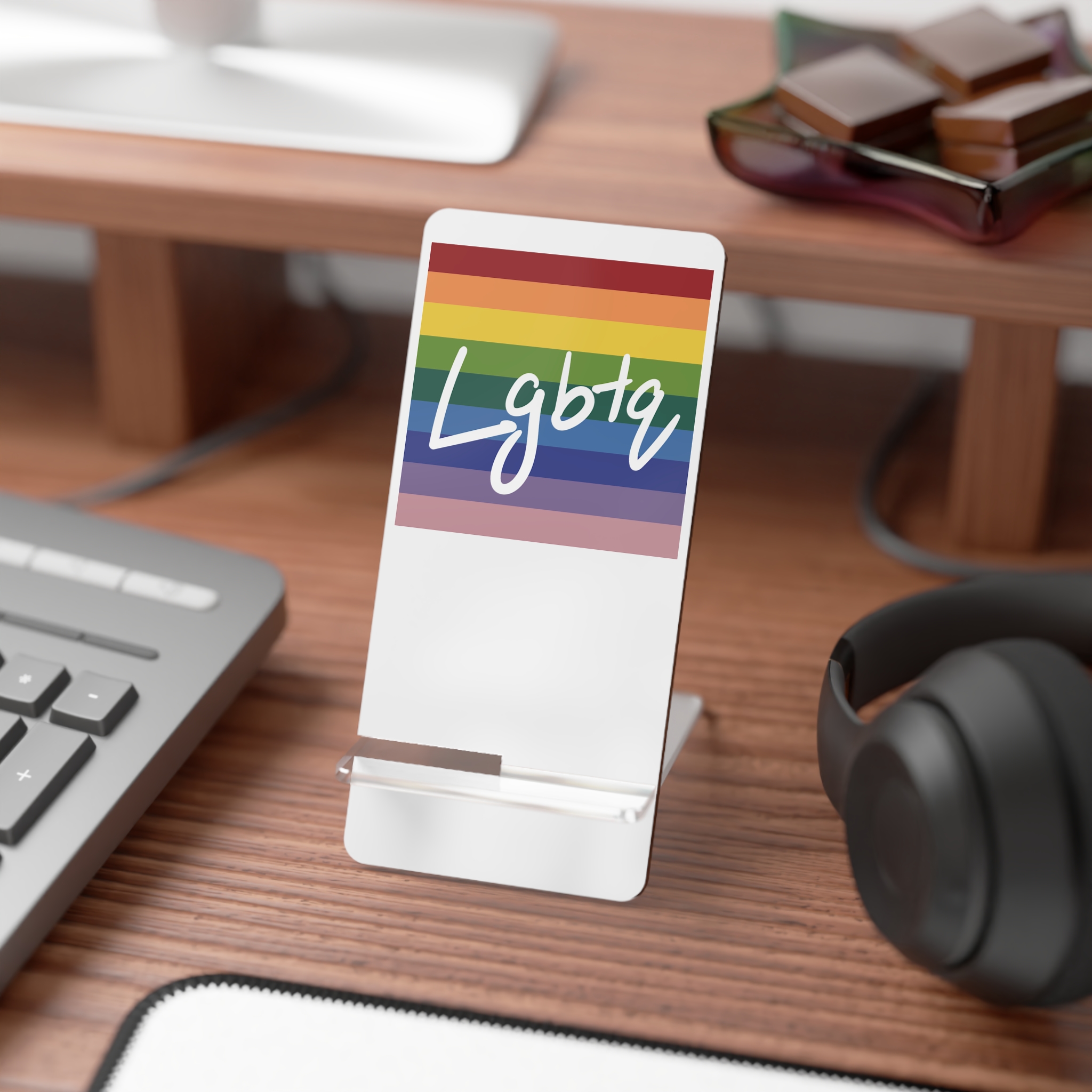 Creativesmoke Lgbtq 5 Mobile Display Stand For Smartphones - Image 3