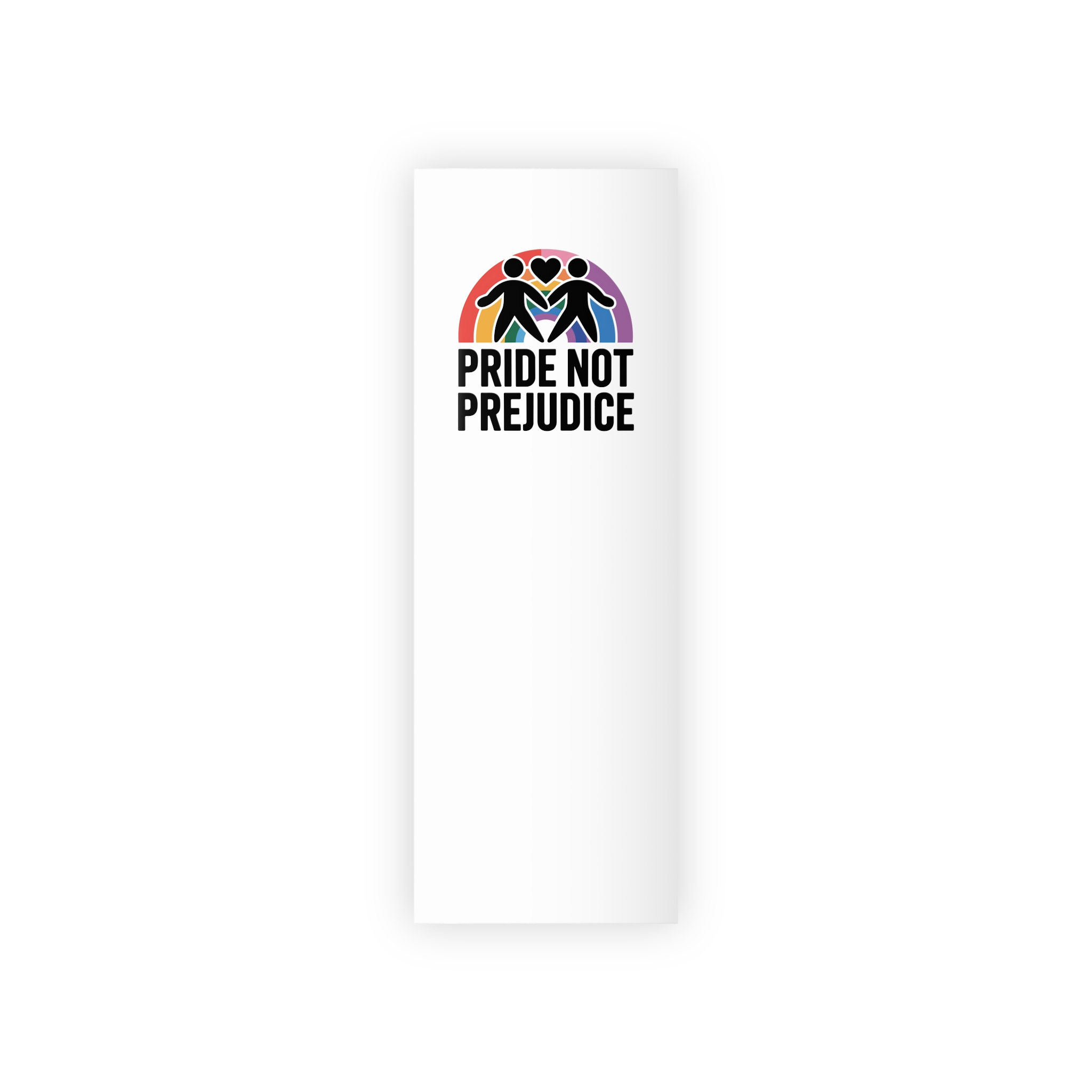 Pride Prejudice T Shirt Design Isolated White Background Gift Wrapping Paper Rolls 1pc - Image 5