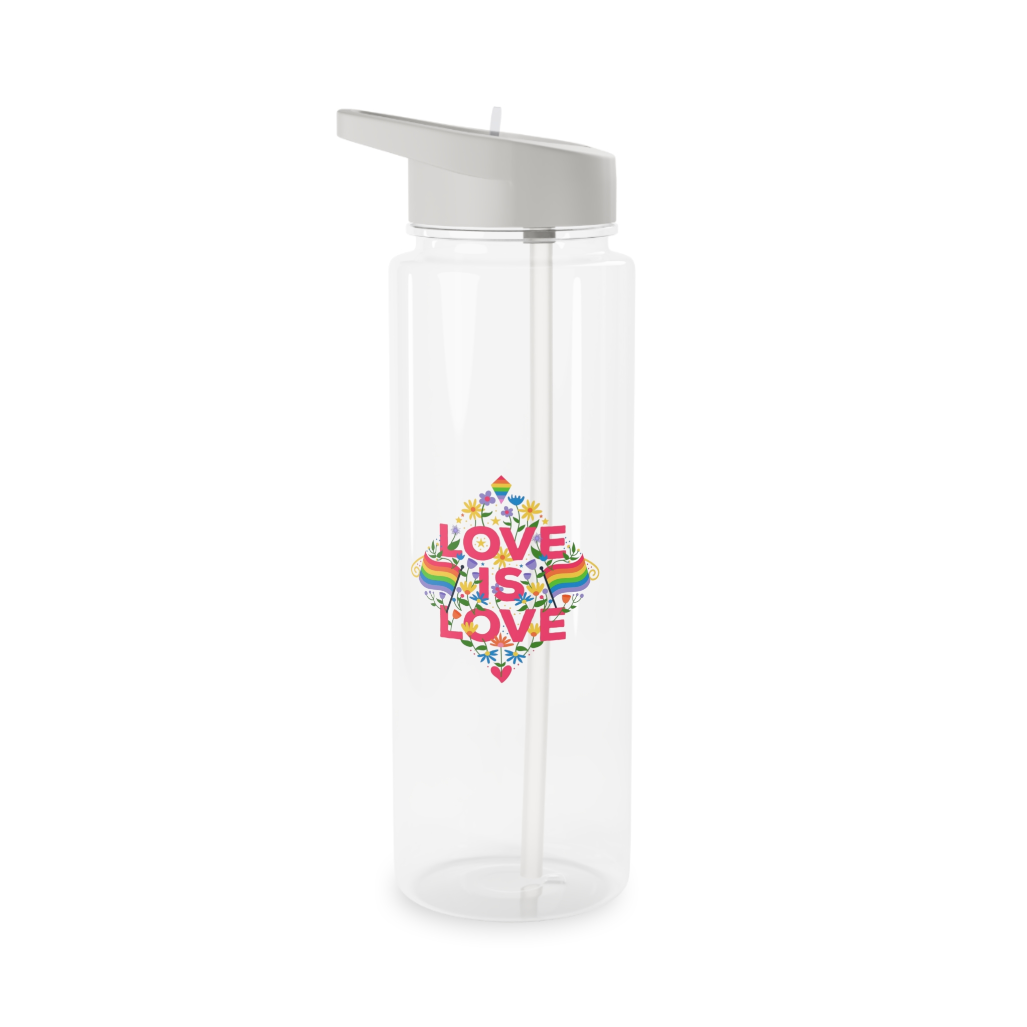 Pride Day Typography Tritan Water Bottle - Image 5