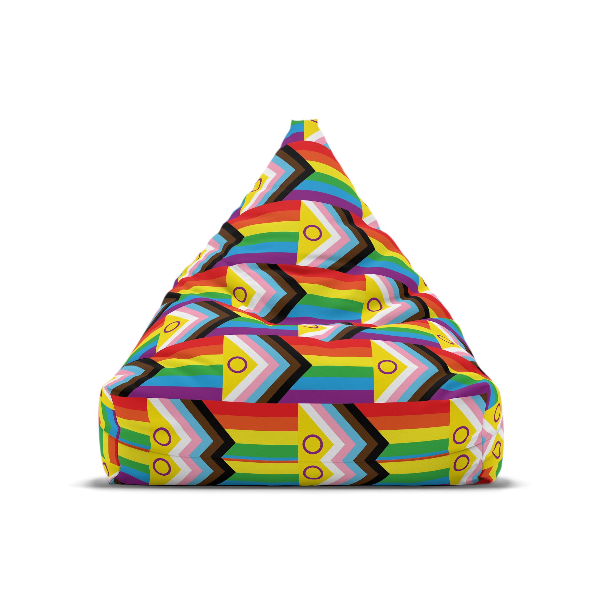 Lesbian Pride Design 75FFA9 Bean Bag Chair Cover - Image 5