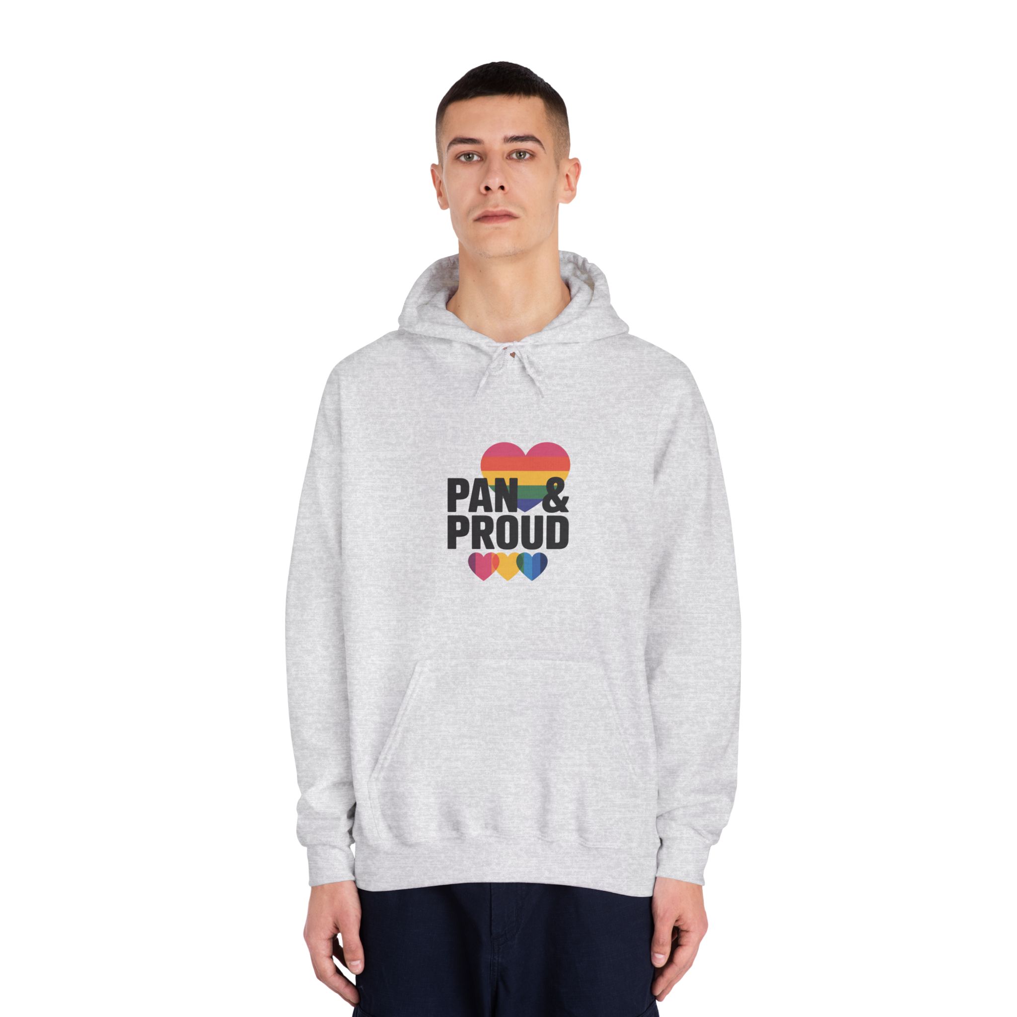 Pan Proud T Shirt Design Isolated White Background 2 Unisex Dryblend Hooded Sweatshirt - Image 7