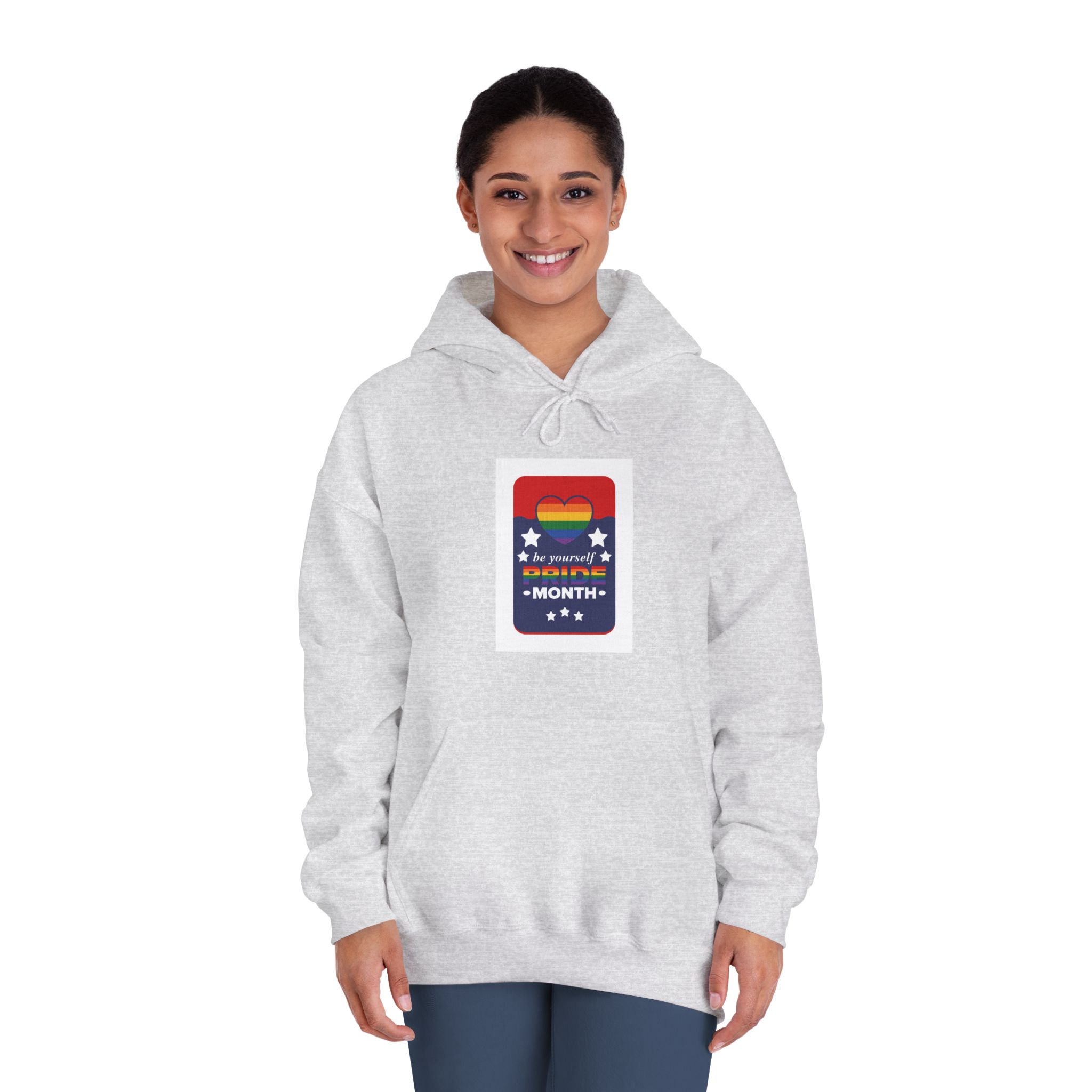 Lgbt Pride Month June Lesbian Gay Bisexual Transgender Love Lgbtq Flag Rainbow Vector Unisex Dryblend Hooded Sweatshirt - Image 8