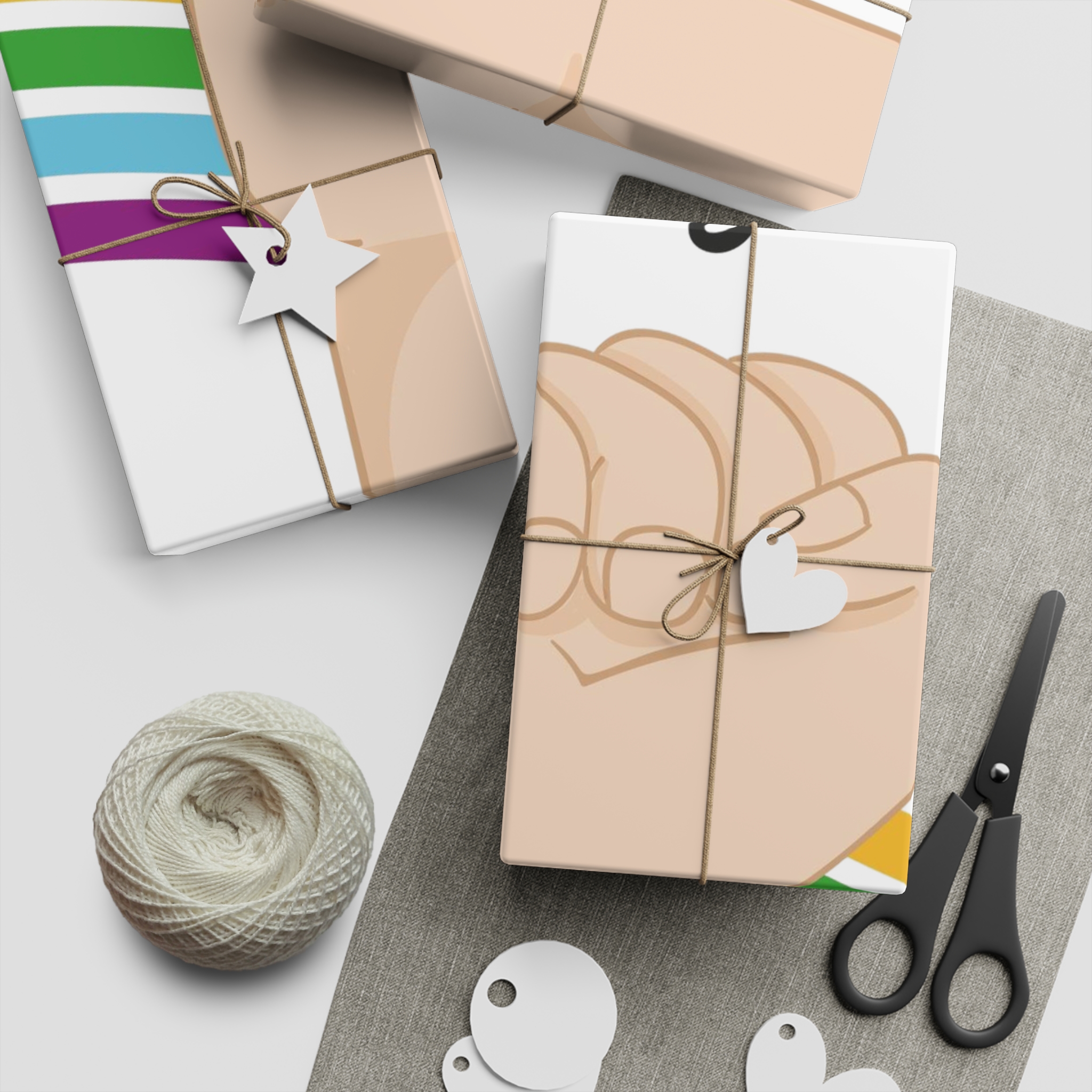 Pride Day Concept (2) Gift Wrapping Paper Sheets 1pc - Image 5
