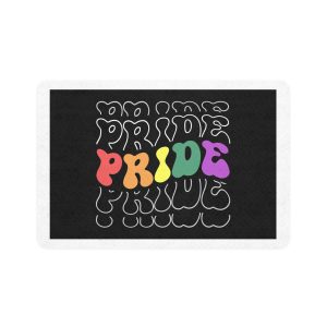 Pride Lgbt Gay Retro Tshirt Design(1) Pet Food Mat 12x18