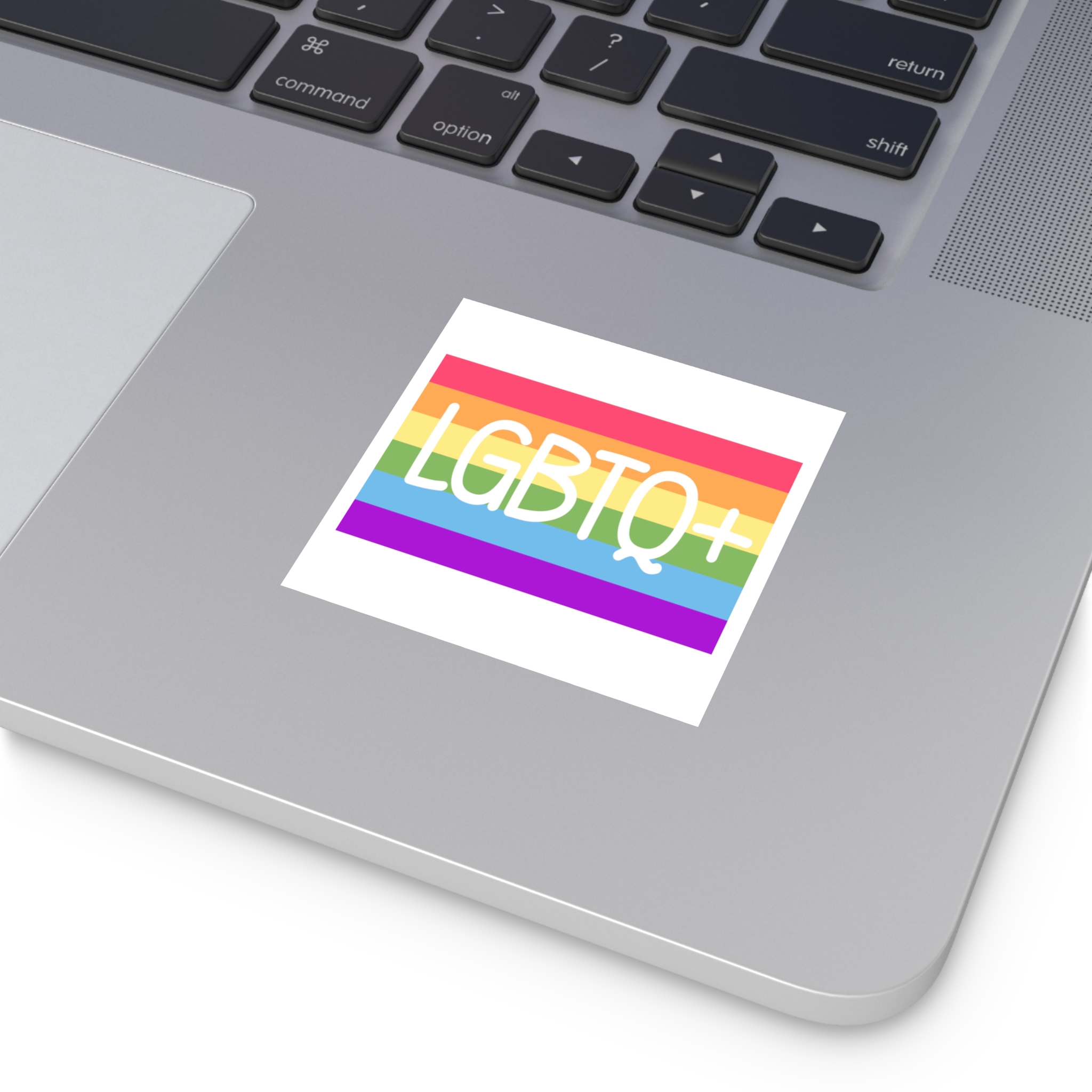 Pride Concept Background Lgbtq Pride Laminate Stickers Square - Image 67