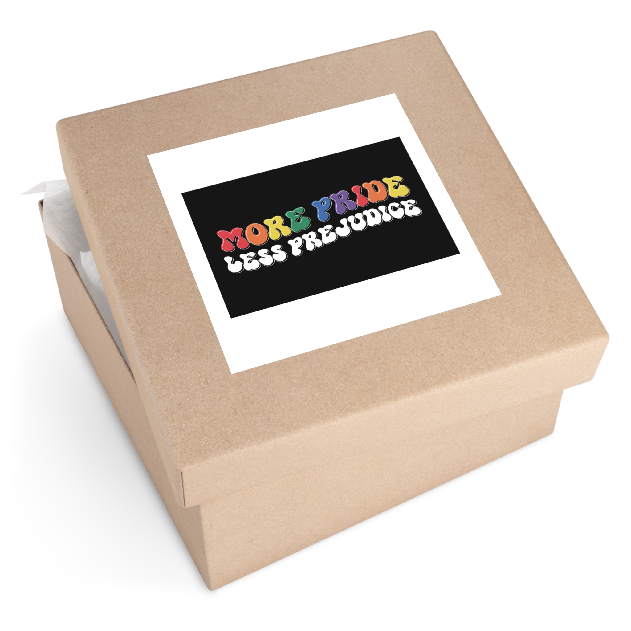 Pride Lgbtq Gay Typography Vector Tshirt Design(11) Laminate Stickers Square - Image 63