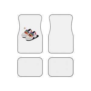 Rainbow Shoes Car Mats Set Of 4