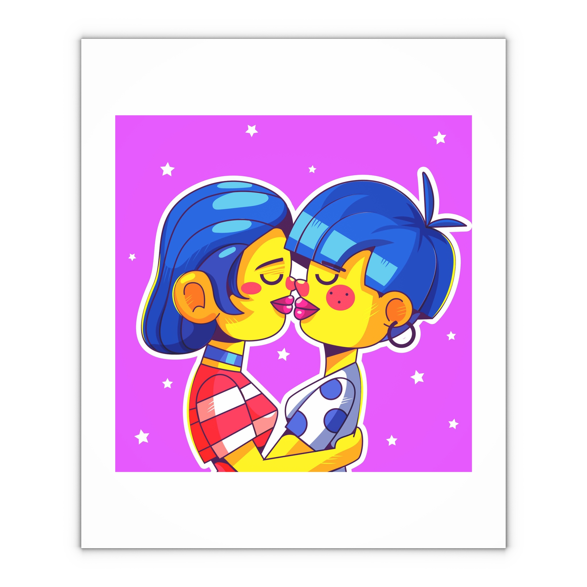 Lesbian Pride Design 4F4976 Gift Wrapping Paper Sheets 1pc - Image 4