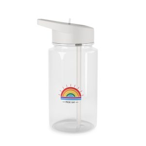 Pride Day Rainbow Flag Icon Vector Illustration Celebrating Lgbtq Community Diversity With Colorful Stripes Radiant Design Tritan Water Bottle