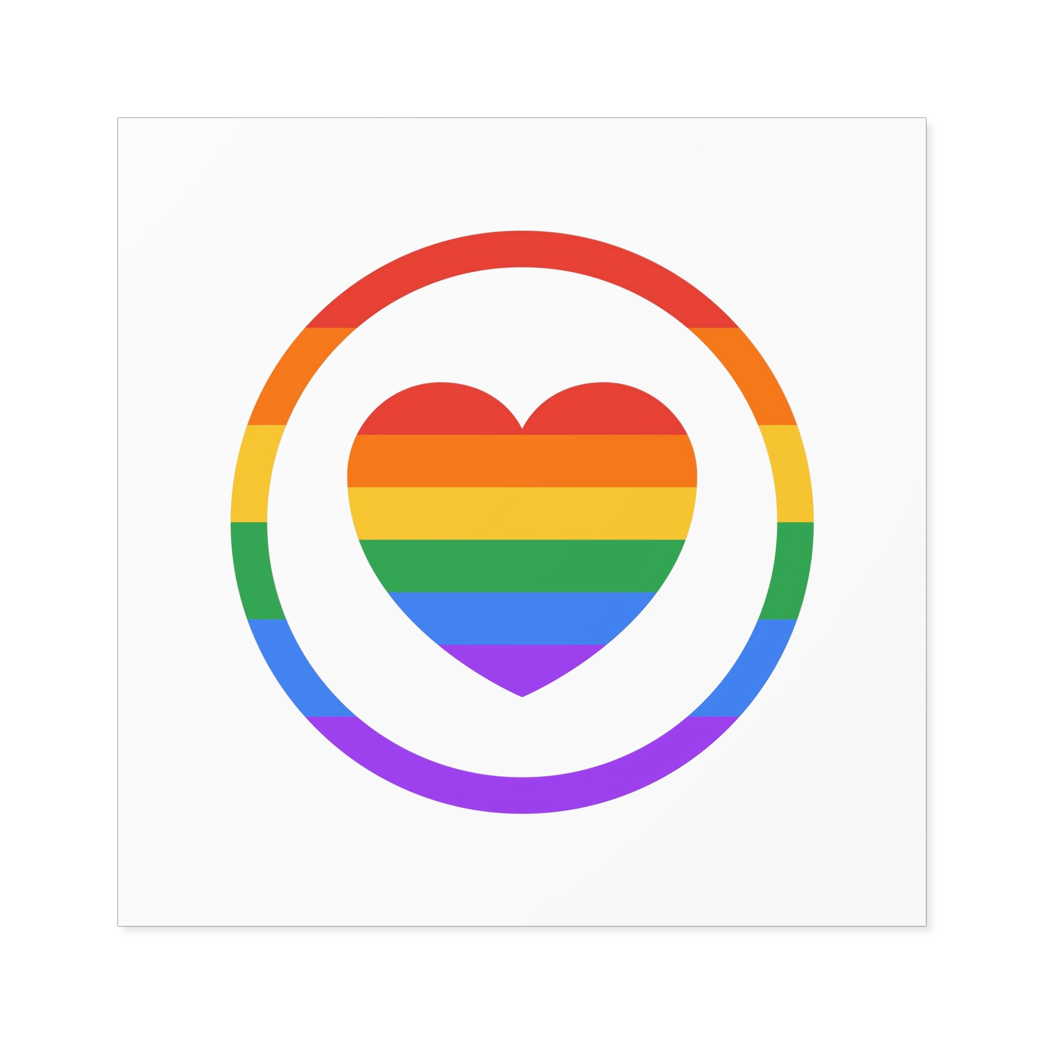 Lgbt Pride Month June Lesbian Gay Bisexual Transgender Lgbtq Flag Rainbow Vector (1) Laminate Stickers Square - Image 57