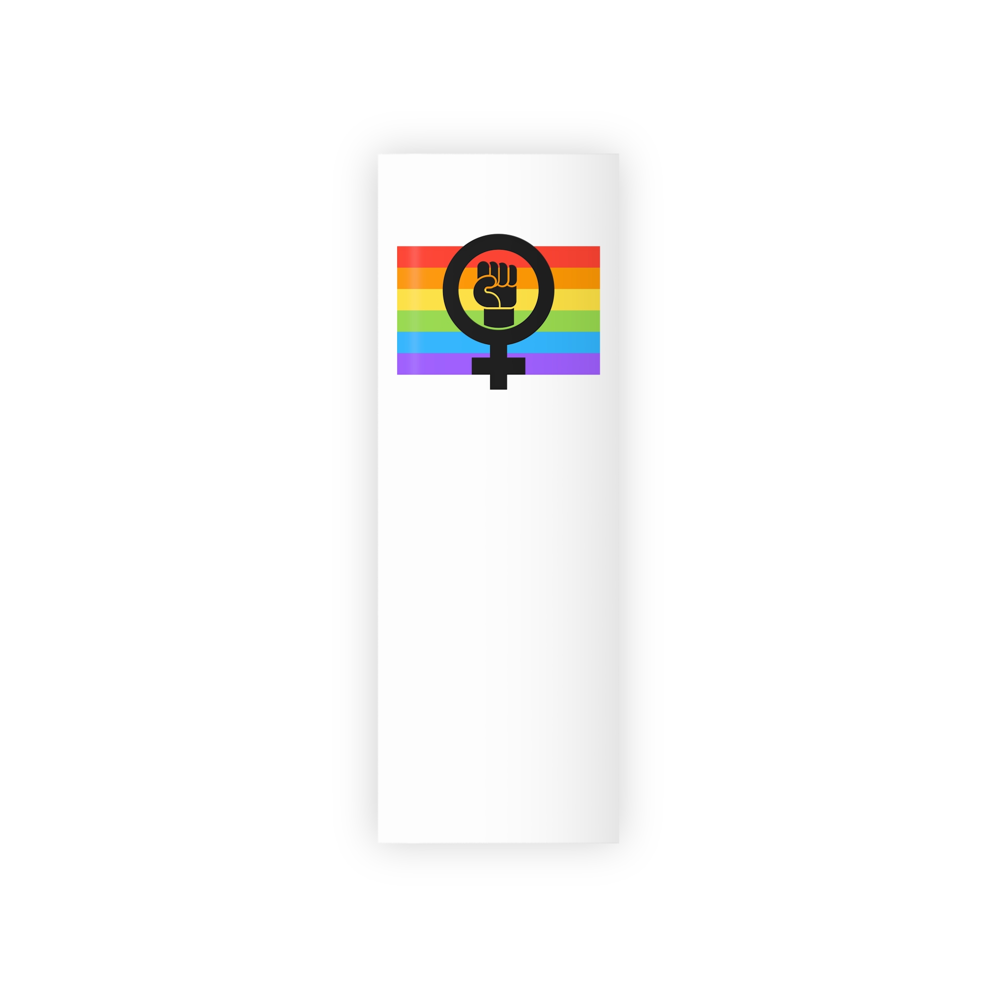 Flat Feminist Lgbt Flag Illustration Gift Wrapping Paper Rolls 1pc - Image 5