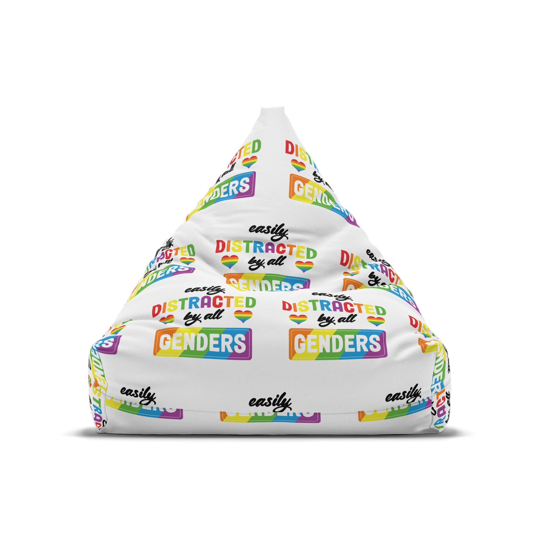Lgbt Part Svg Tshirt Design Lgbt Part Svg Cut Files Design Lgbt Part Typography Vector Design (1) Bean Bag Chair Cover - Image 5