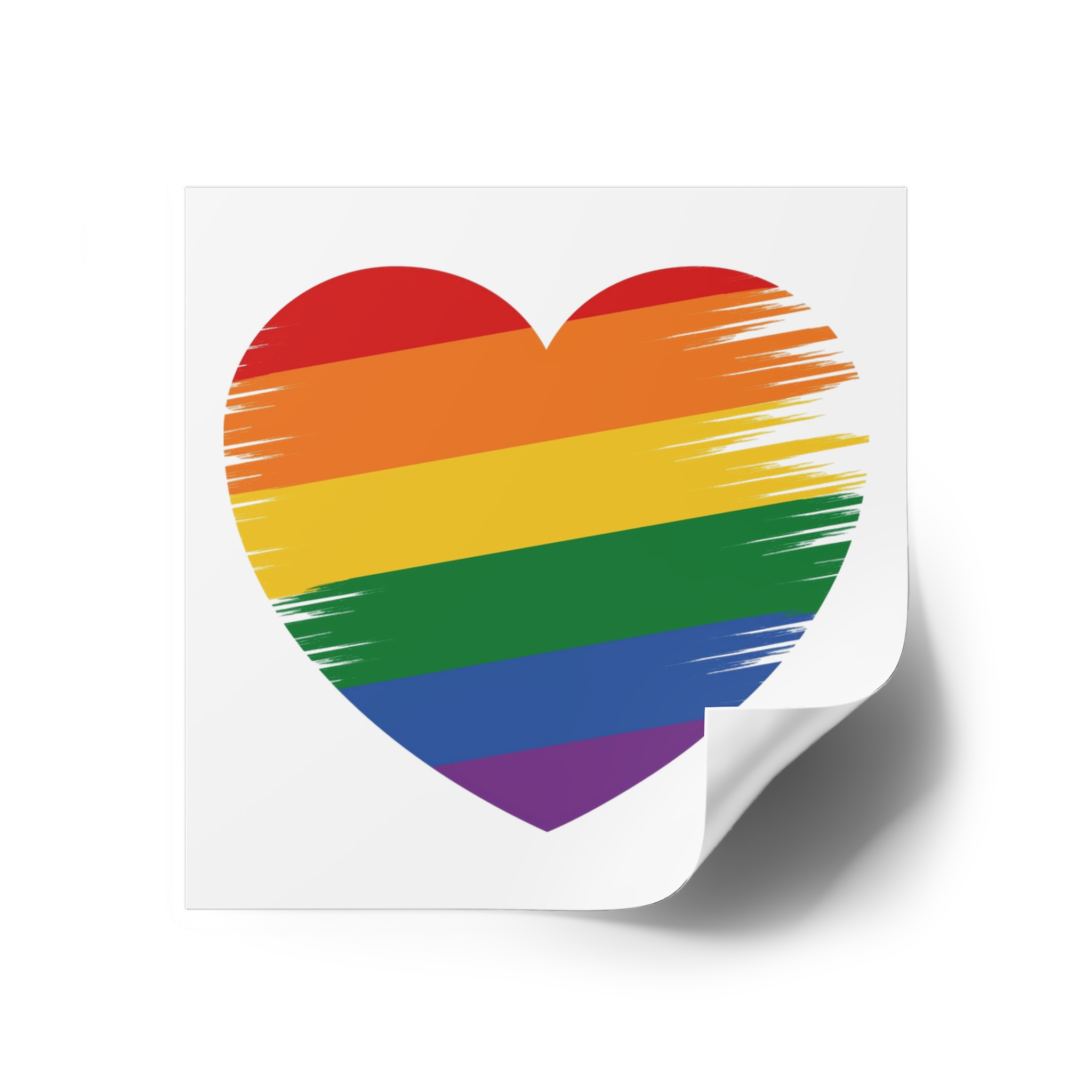 Lgbt Pride Month June Lesbian Gay Bisexual Transgender Lgbtq Flag Rainbow Vector(1) (1) Laminate Stickers Square - Image 18