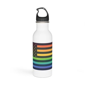 Lesbian Pride Design 02588D Stainless Steel Water Bottle