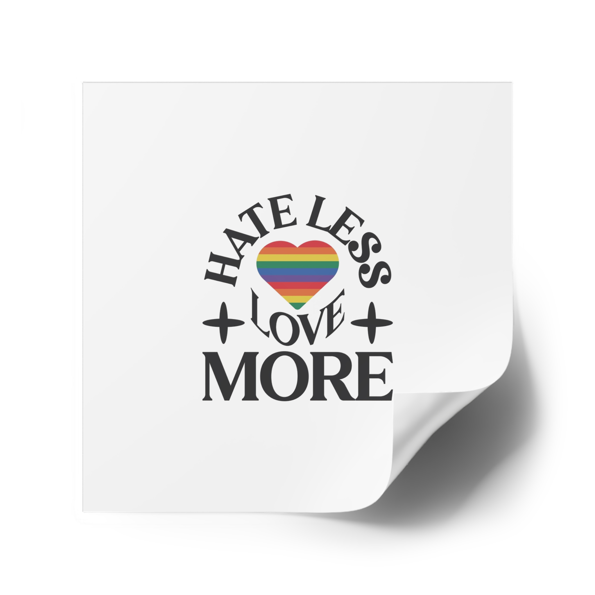 Lgbtq Pride Month Quote Eps Design Vector Pride Design Template(2) Laminate Stickers Square - Image 42