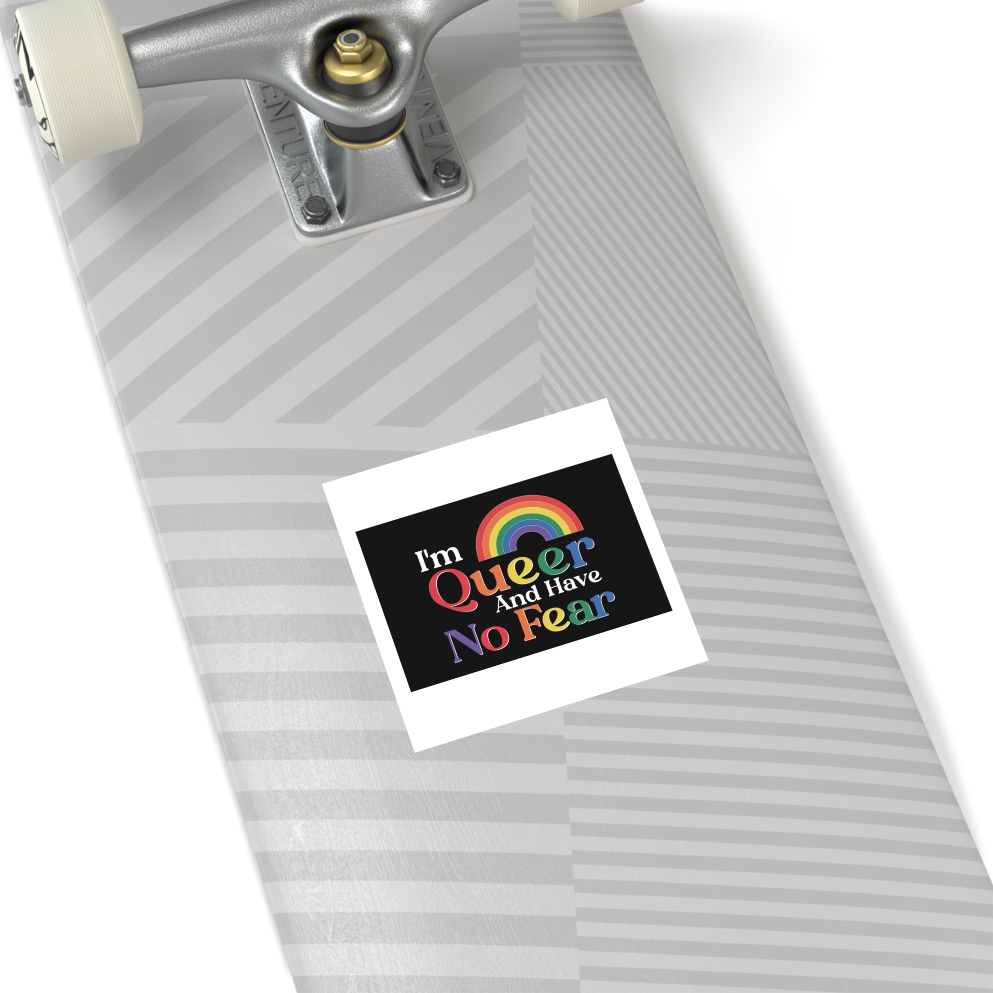 Pride Lgbtq Gay Typography Vector Tshirt Design(13) Laminate Stickers Square - Image 32