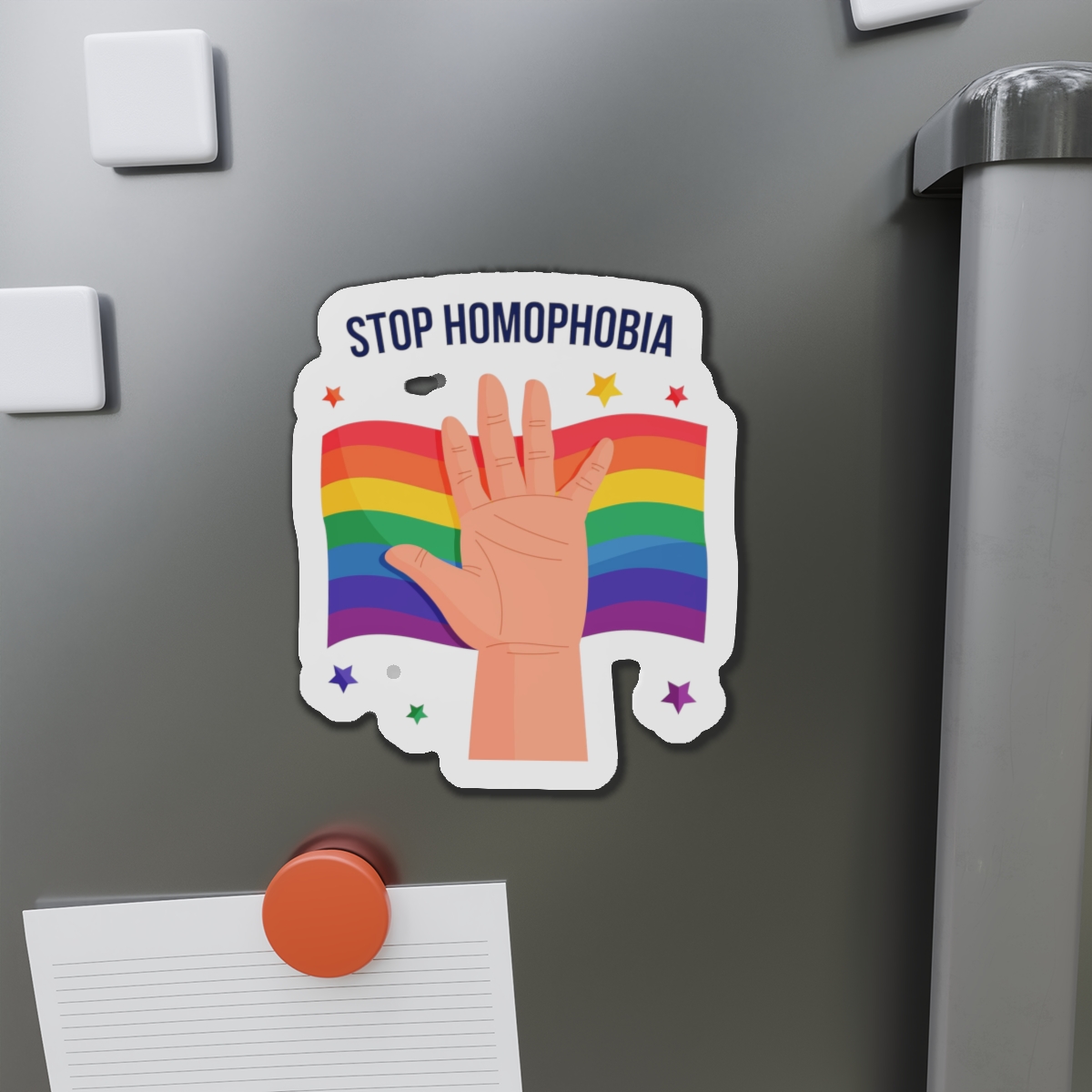 Stop Homophobia Die Cut Magnets - Image 14