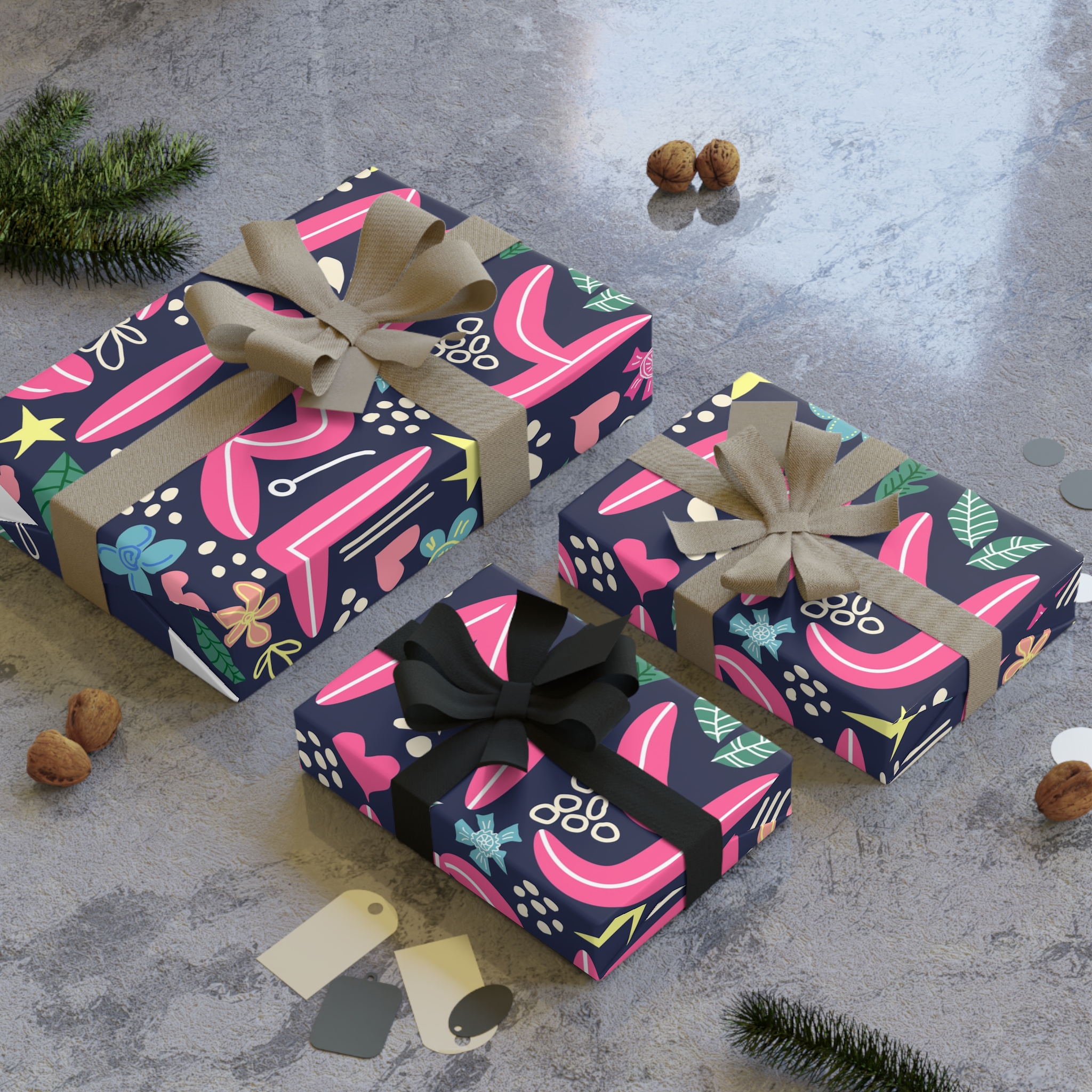 Lesbian Pride Design 8F6B22 Gift Wrapping Paper Rolls 1pc - Image 4