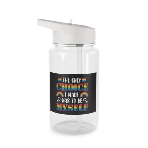 Pride Gay Rainbow Typography Vector Premium T Shirt(1) Tritan Water Bottle