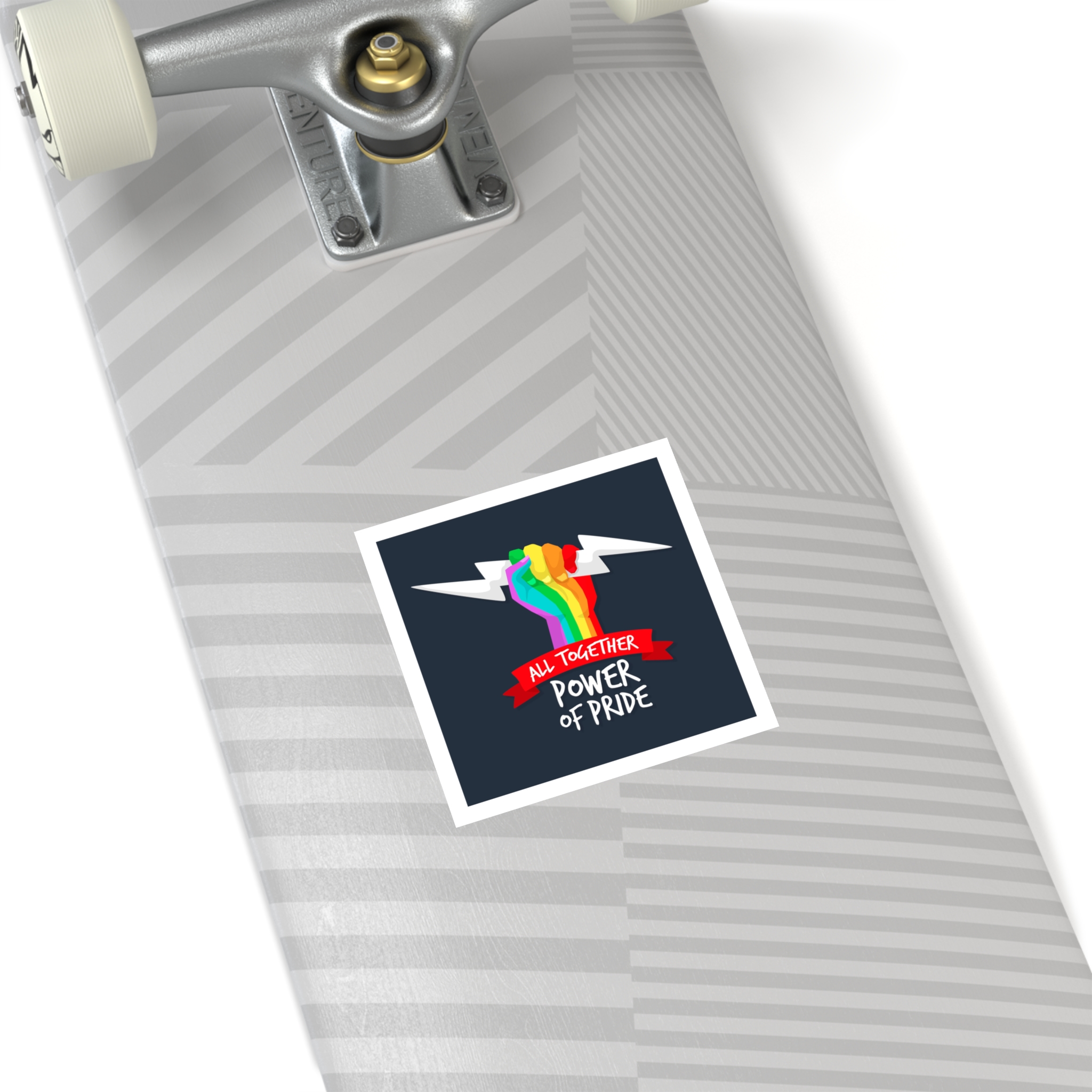 Pride Day Event Theme Laminate Stickers Square - Image 20