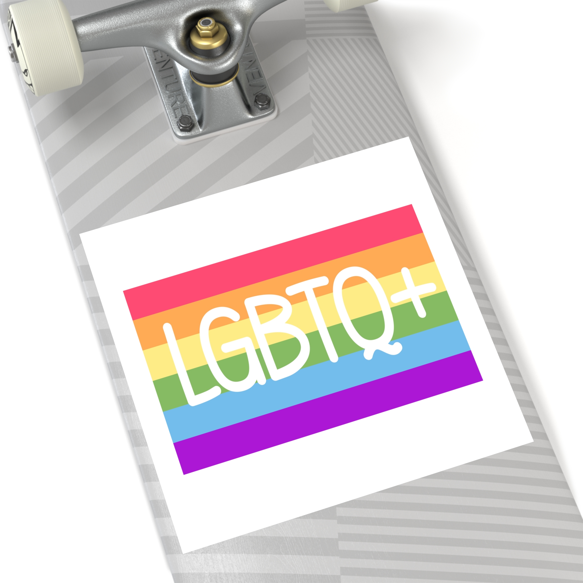Pride Concept Background Lgbtq Pride Laminate Stickers Square - Image 52