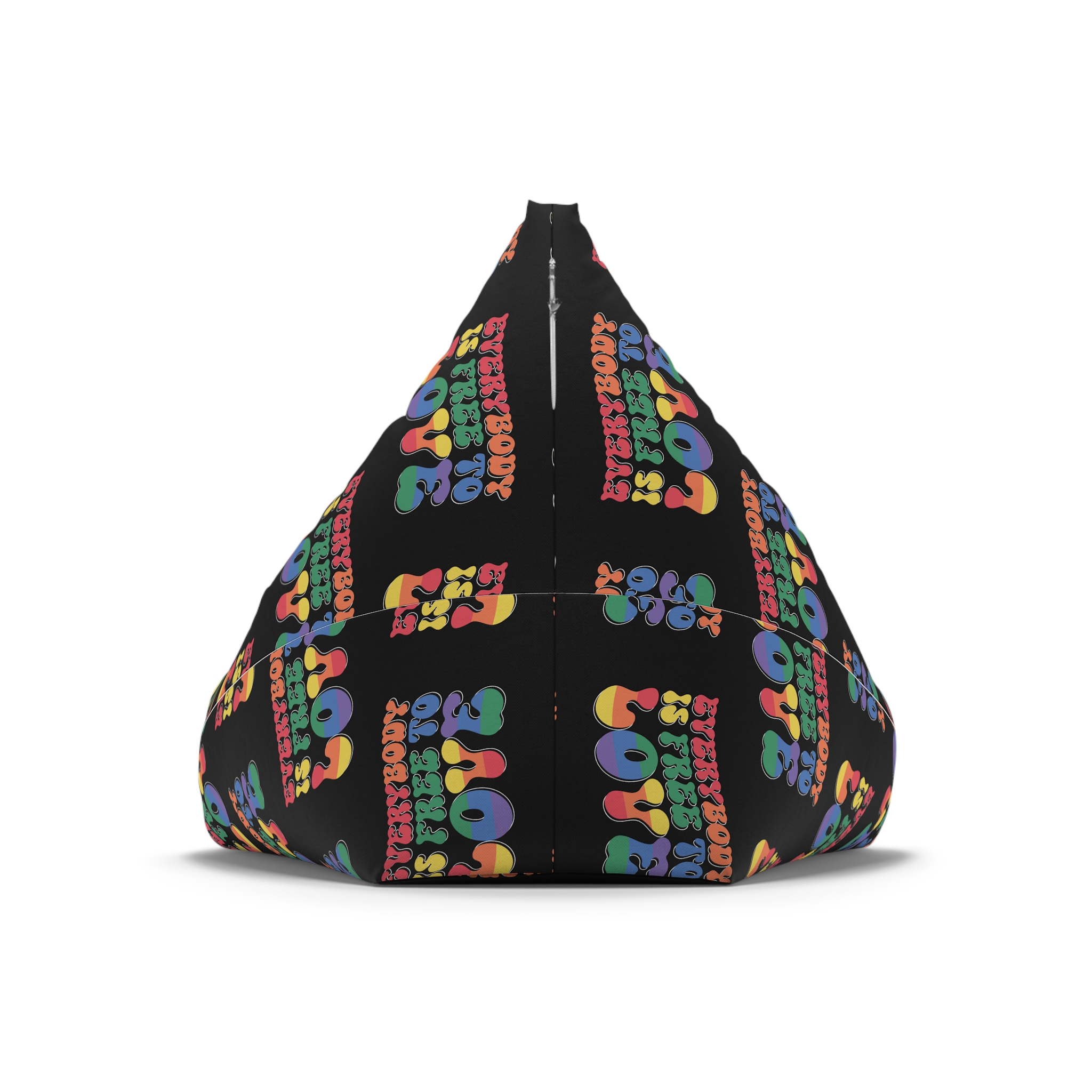 Pride Lgbt Gay Retro Tshirt Design Bean Bag Chair Cover - Image 6