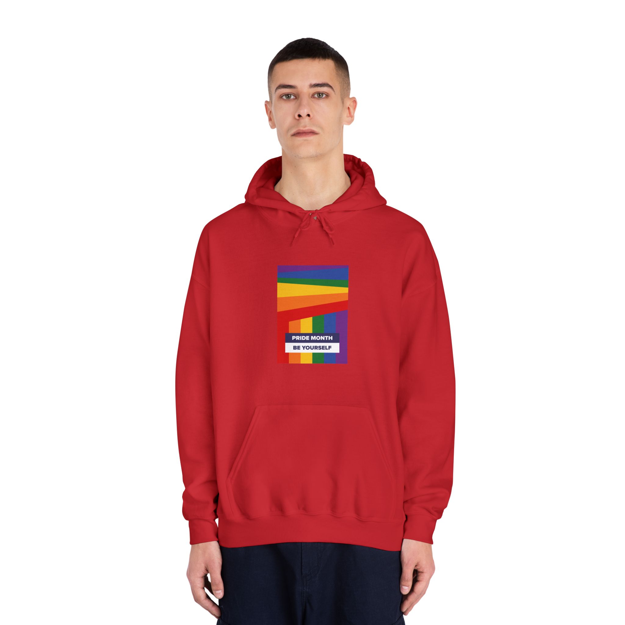Lgbt Pride Month June Lesbian Gay Bisexual Transgender Lgbtq Flag Rainbow Vector(2)2 Unisex Dryblend Hooded Sweatshirt - Image 35