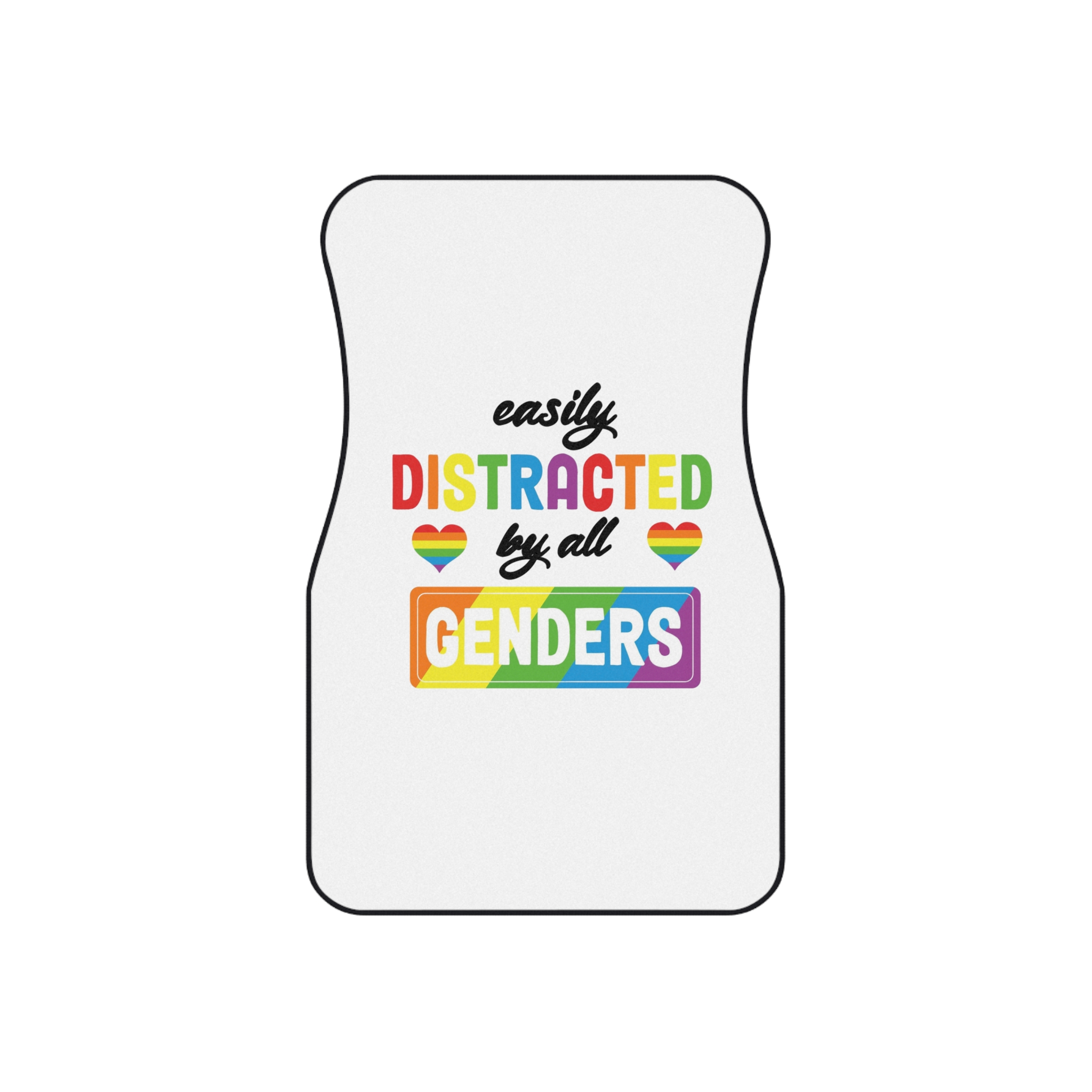 Lgbt Part Svg Tshirt Design Lgbt Part Svg Cut Files Design Lgbt Part Typography Vector Design (1) Car Mats Set Of 4 - Image 2