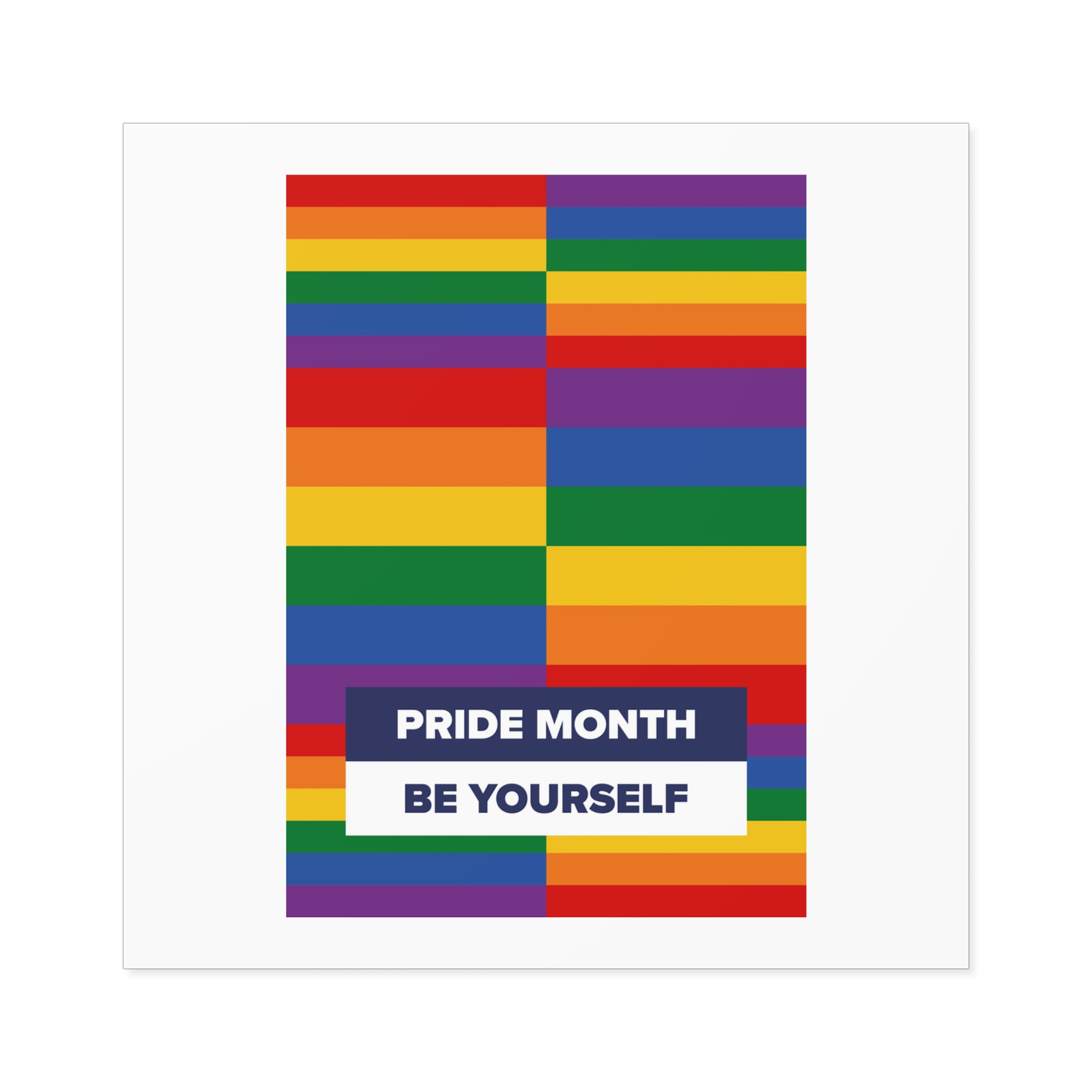 Lgbt Pride Month June Lesbian Gay Bisexual Transgender Lgbtq Flag Rainbow Vector(3) Laminate Stickers Square - Image 73