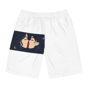 Lesbian Pride Design F63174 Mens Board Shorts Aop