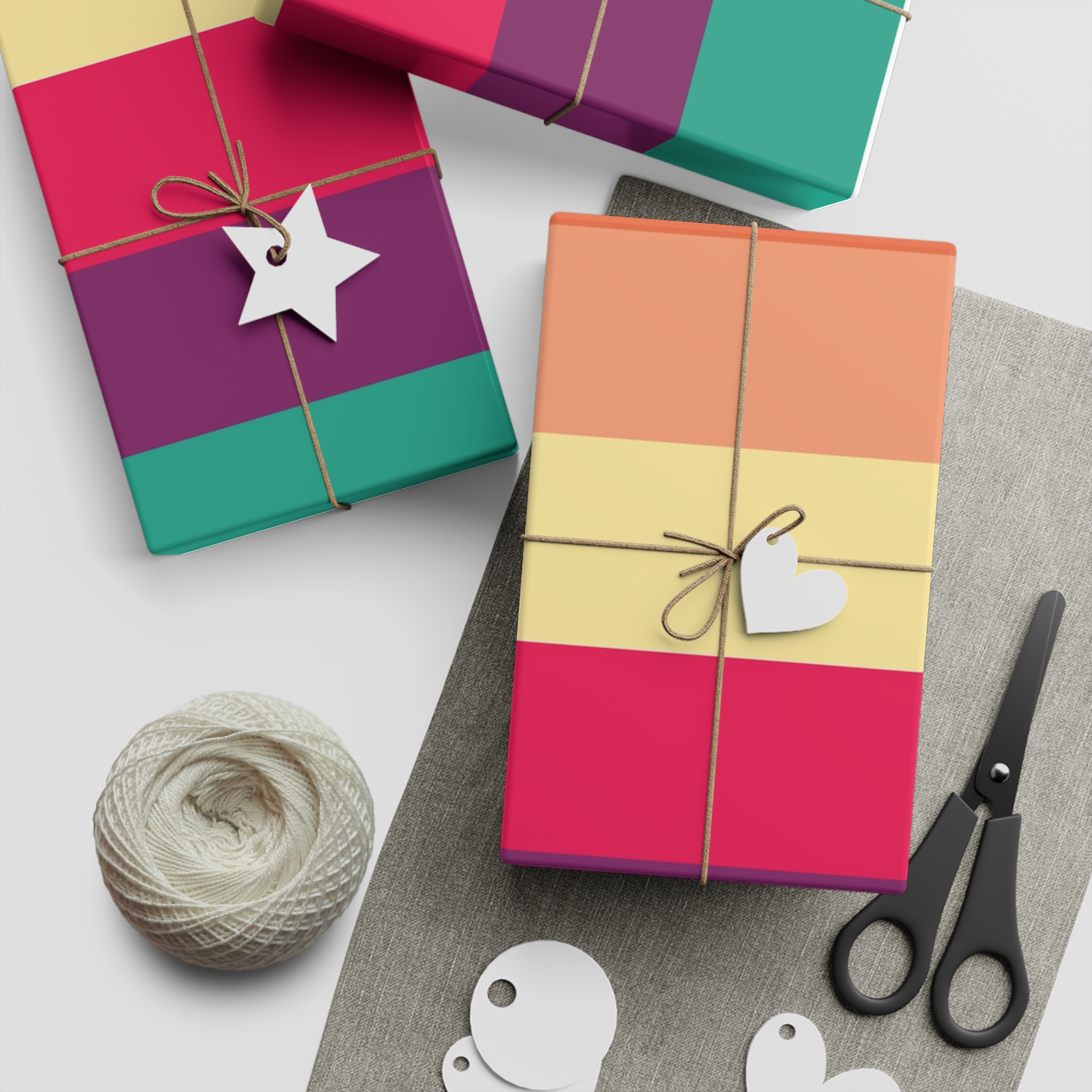 Lesbian Pride Design 2B26F3 Gift Wrapping Paper Sheets 1pc - Image 5